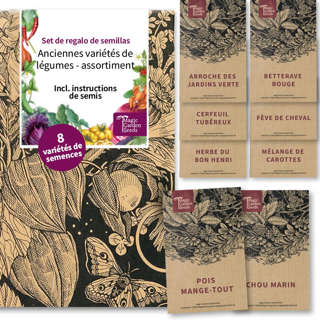 Le coffret de graines de légumes oubliés Magic Garden Seeds — idée cadeau