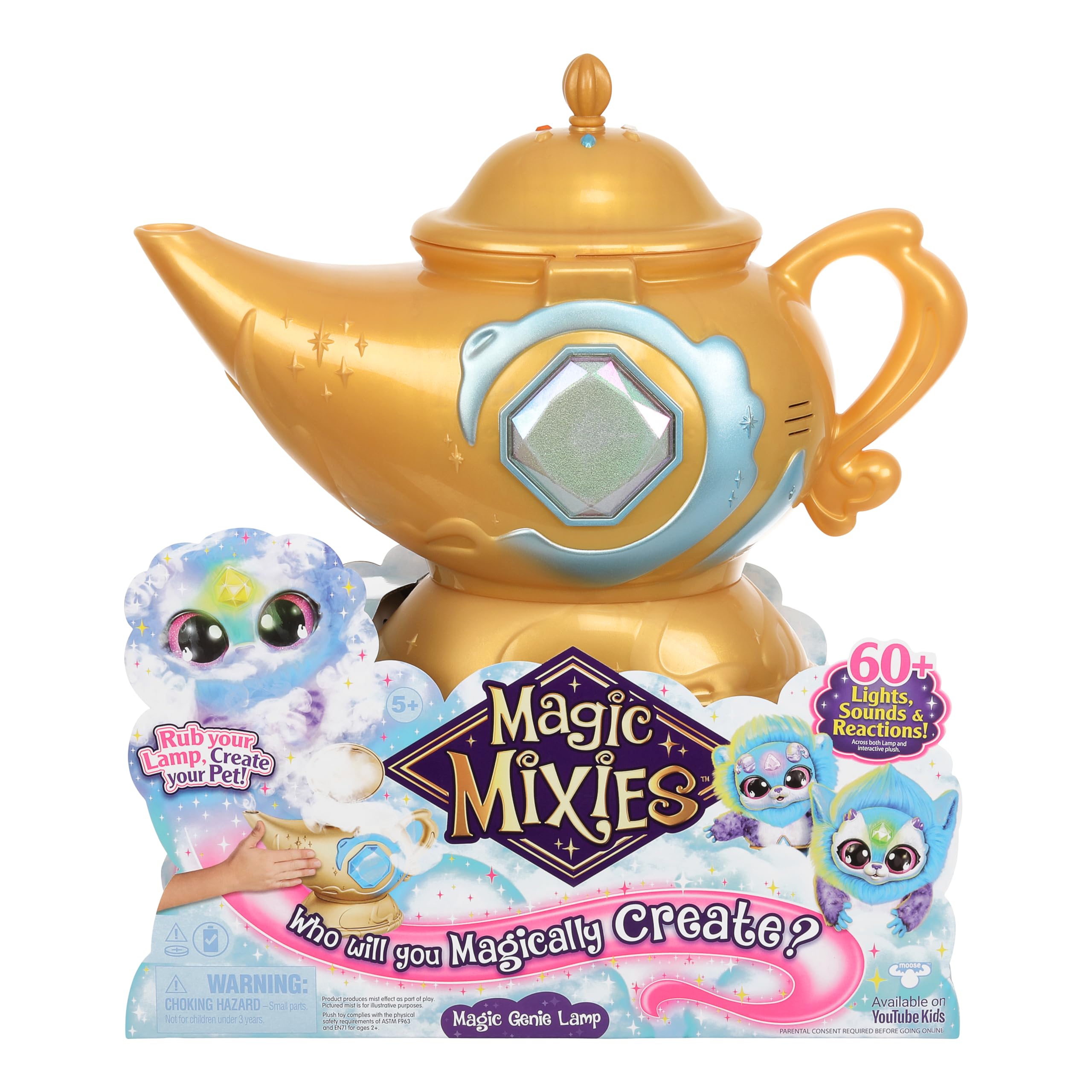 Magic Mixies, lampe Magic Genie et peluche interactive — idée cadeau