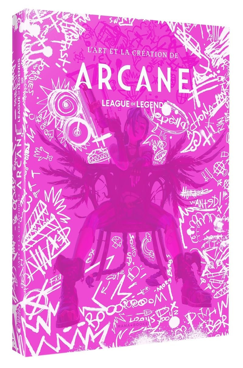 L'art et la création de Arcane, l'artbook officiel de la série animée — idée cadeau original