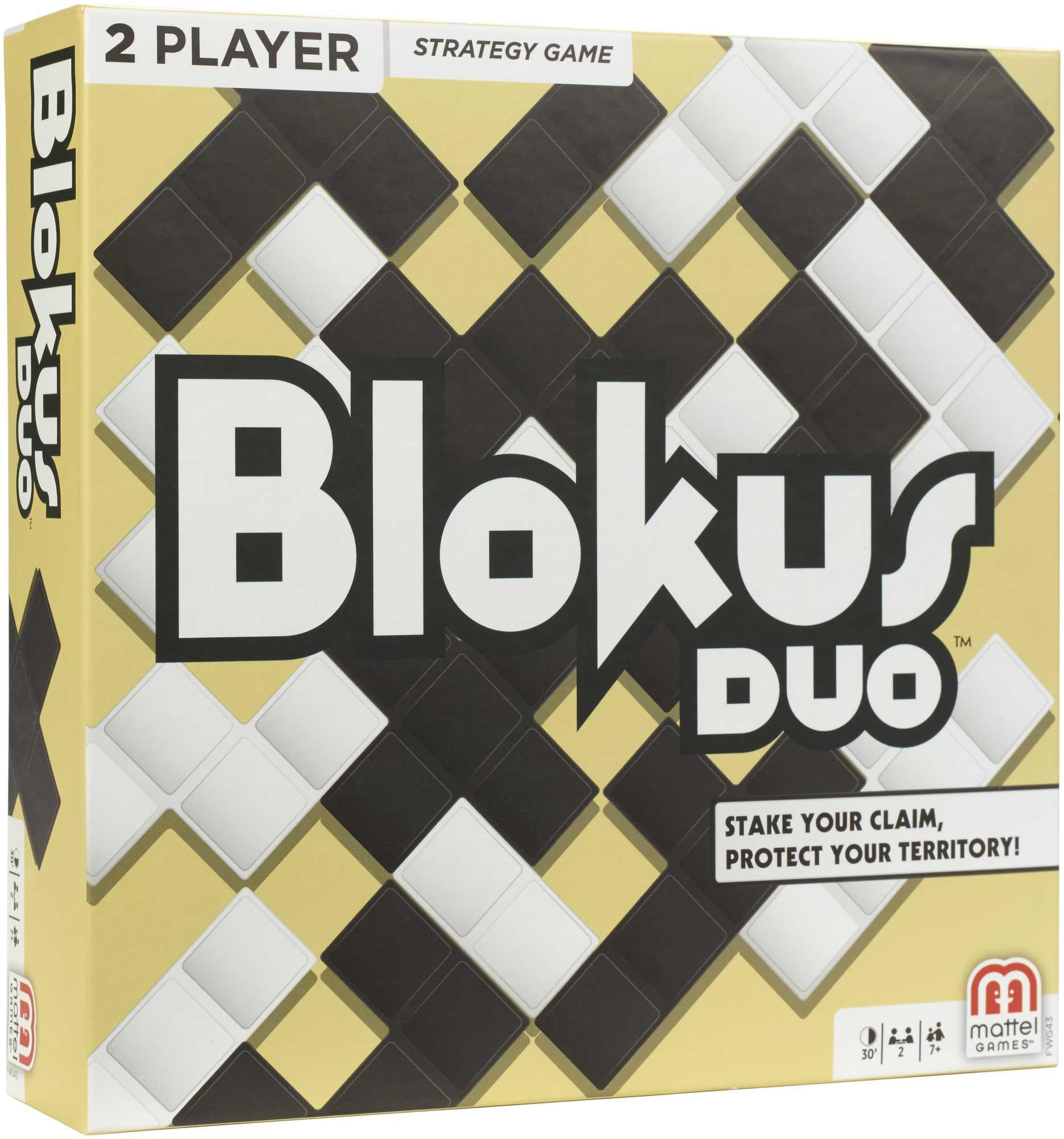 Mattel Games Blokus Duo, jeu de stratégie à deux — idée cadeau