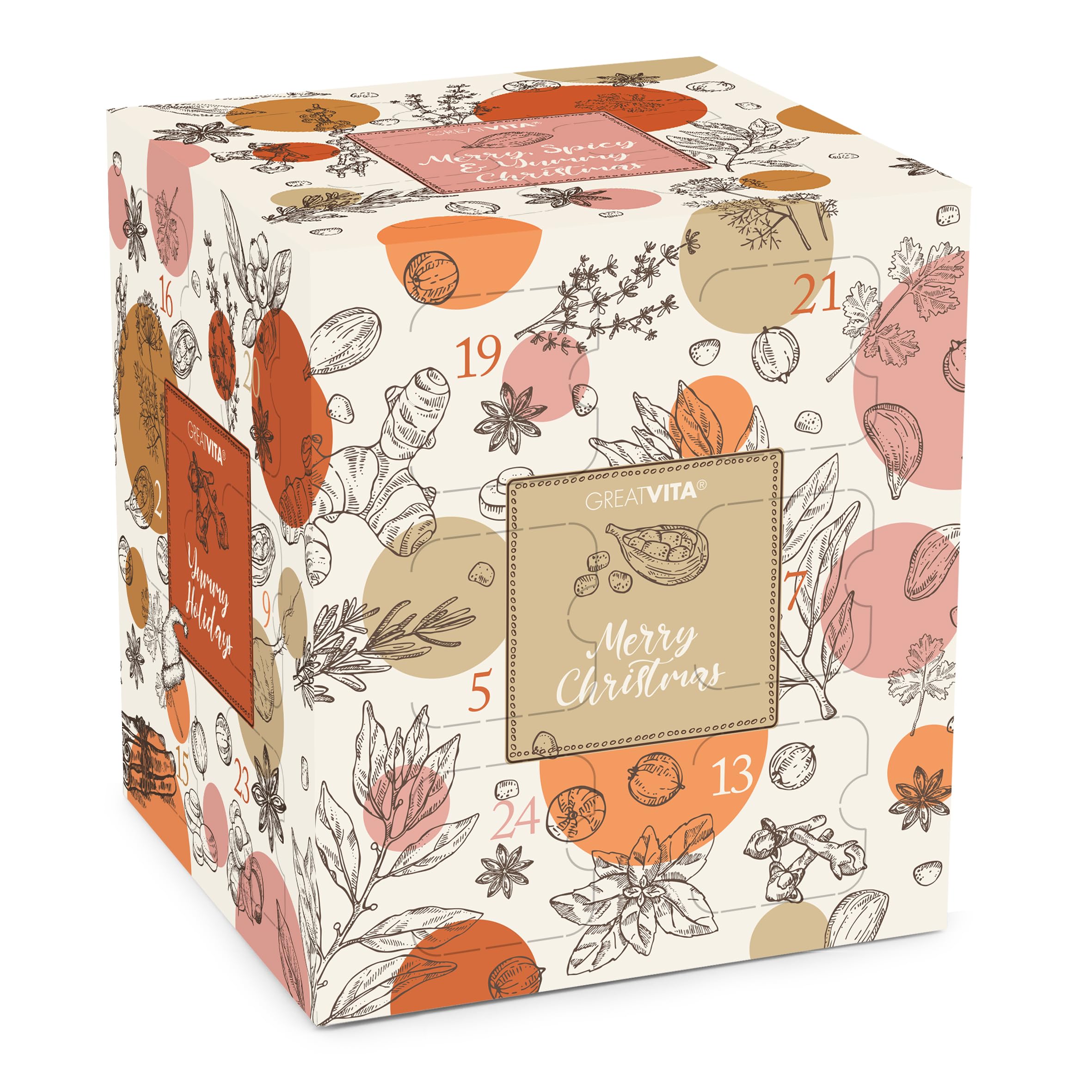 MeaVita, calendrier de l'Avent de 24 épices — idée cadeau
