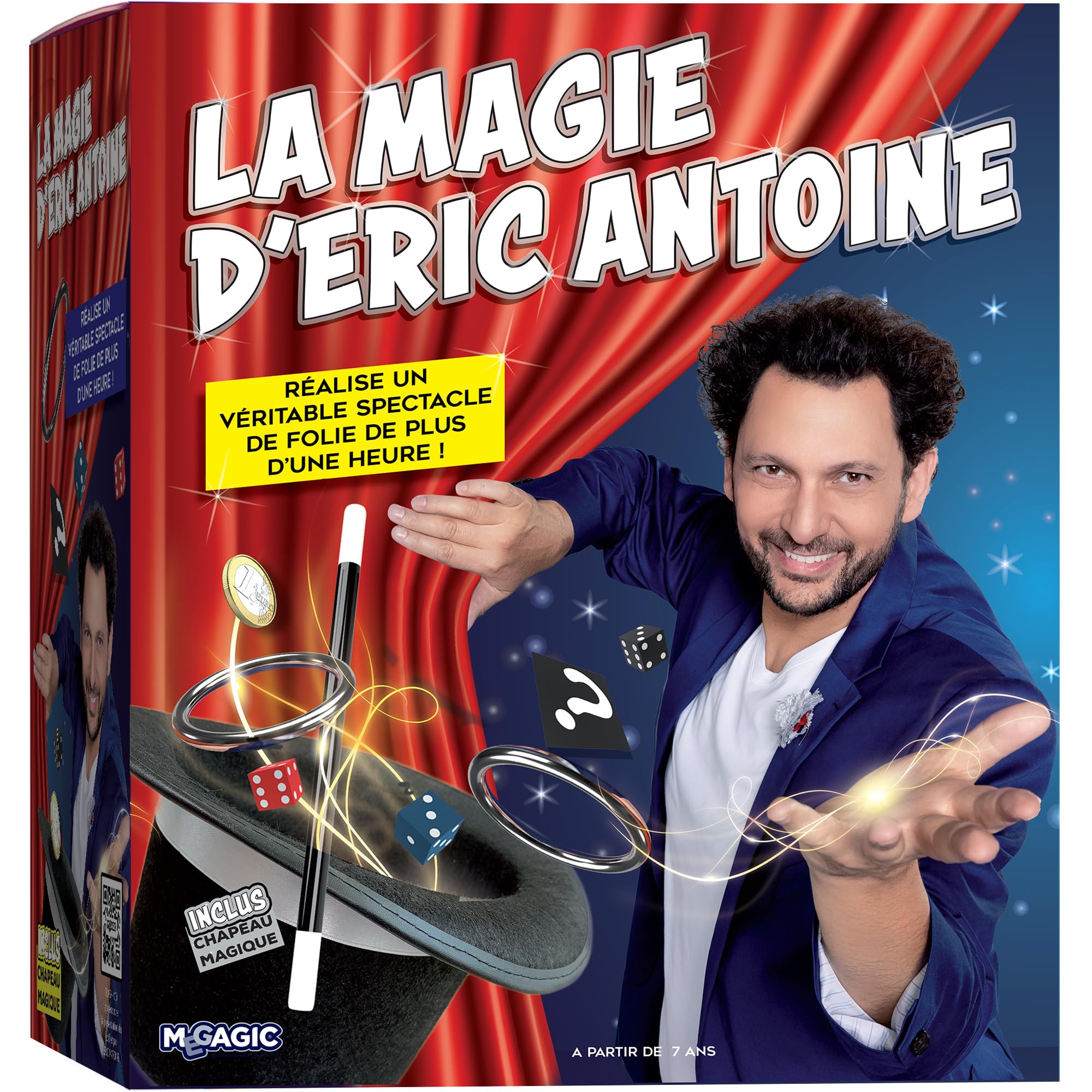 Megagic, coffret de magie Éric Antoine dès 7 ans — idée cadeau