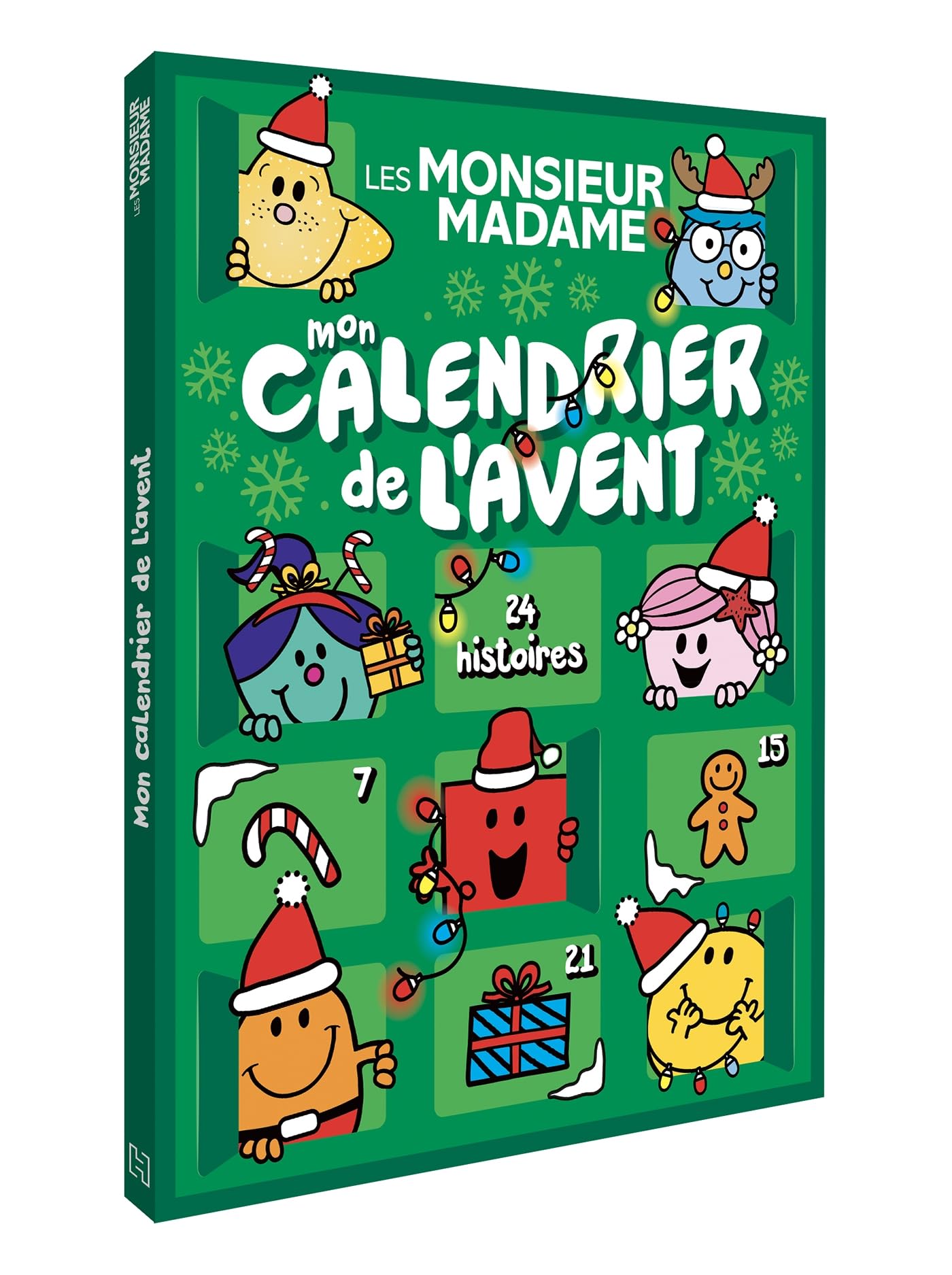 Les Monsieur Madame, Calendrier de l'Avent, 24 histoires (Hachette Jeunesse) — idée cadeau