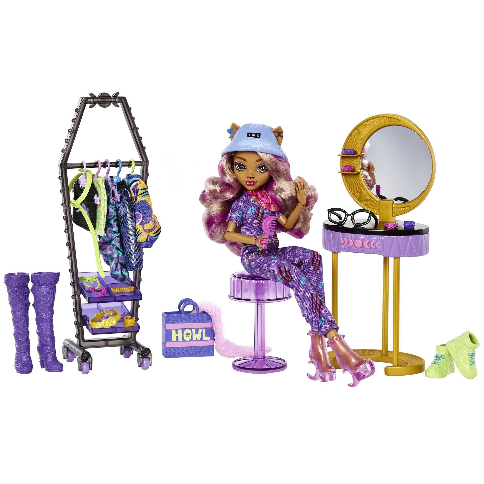 Monster High Coffret Studio de Mode Clawdeen Wolf — cadeau drôle