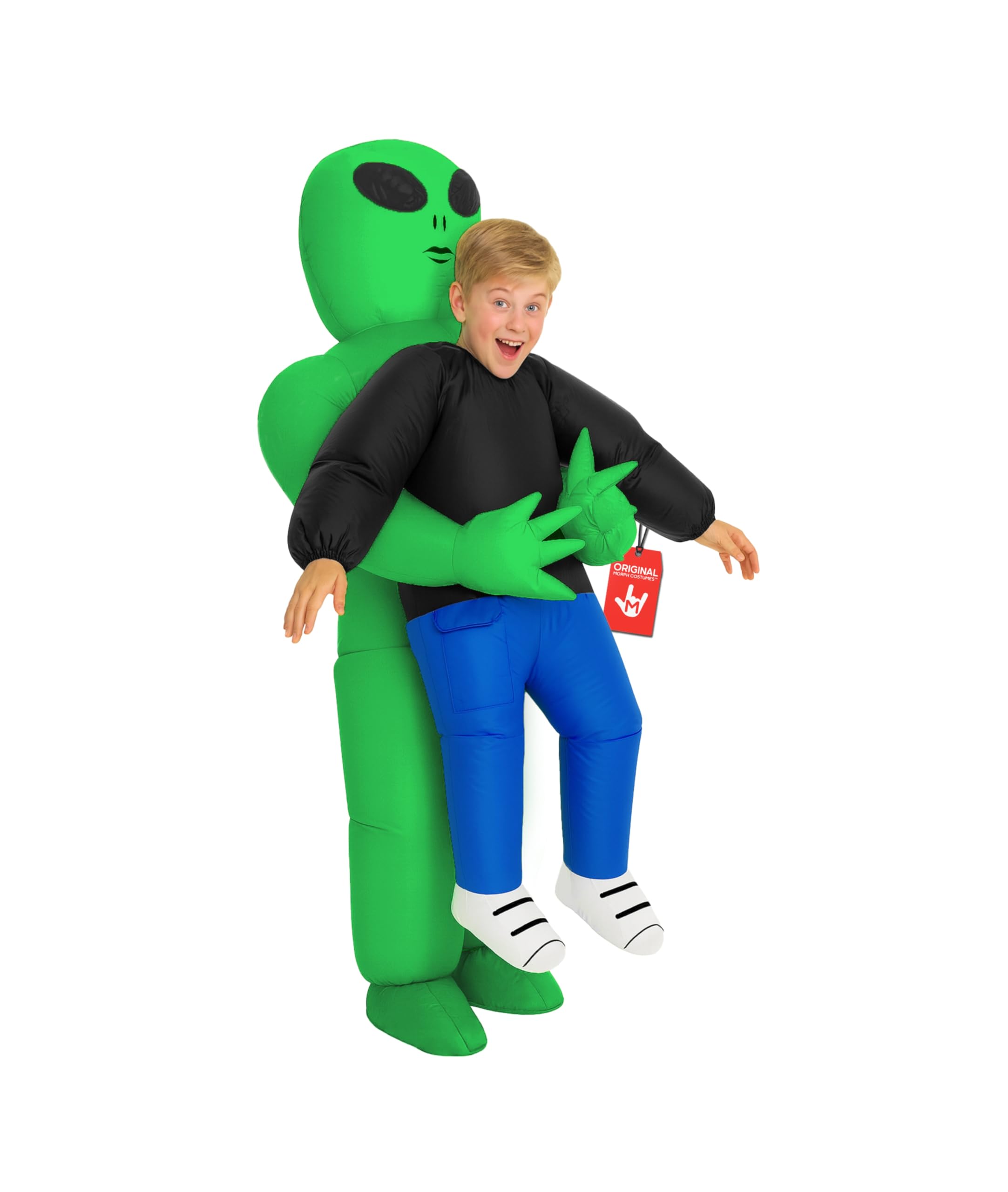 Morph, déguisement alien gonflable pour enfant — cadeau drôle et insolite