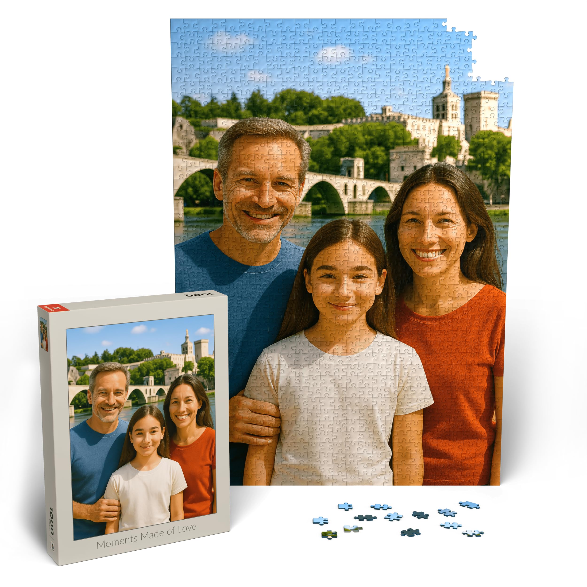 MyPuzzle, puzzle de 1000 pièces imprimé avec votre photo — idée cadeau