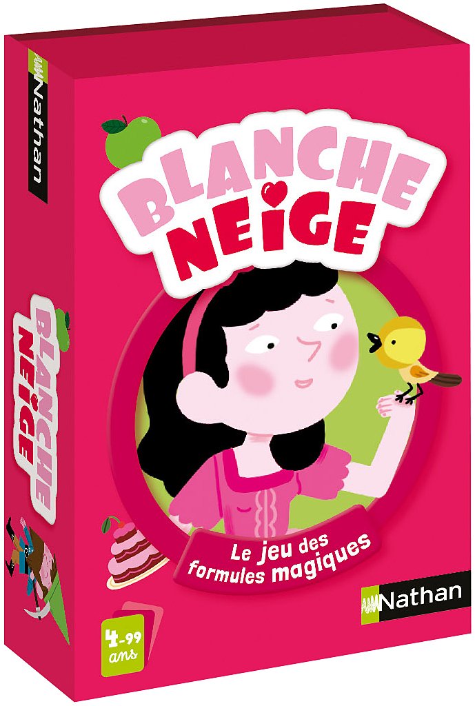 Nathan Blanche-Neige, jeu de cartes de rapidité dès 4 ans — idée cadeau