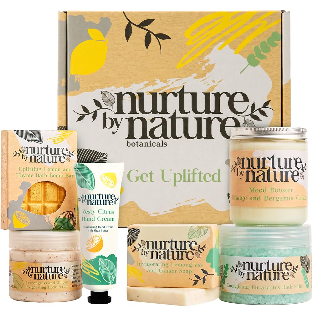 Nurture by Nature Coffret Bain « Get Uplifted », 6 produits