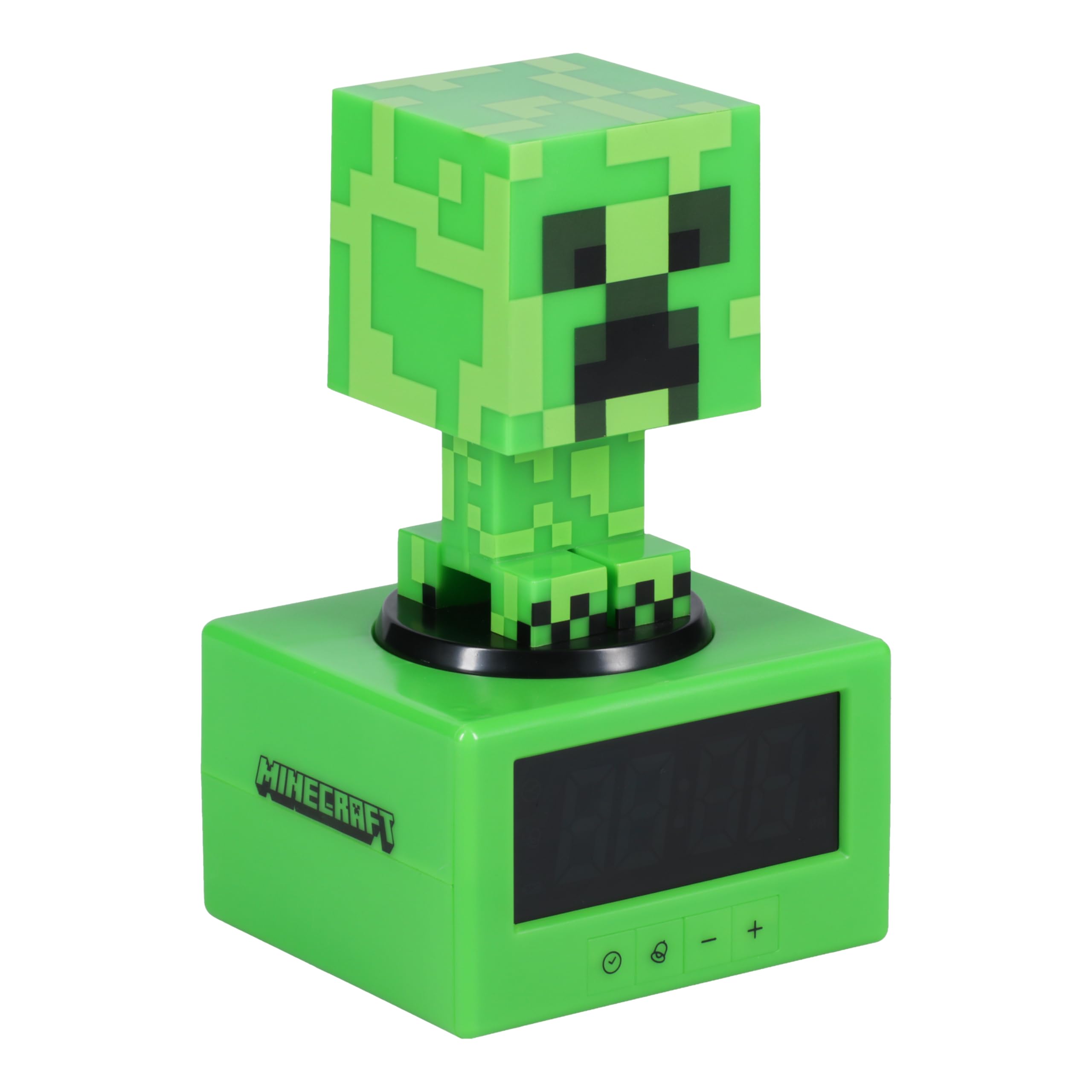 Paladone, réveil Creeper Minecraft avec musique et veilleuse — idée cadeau