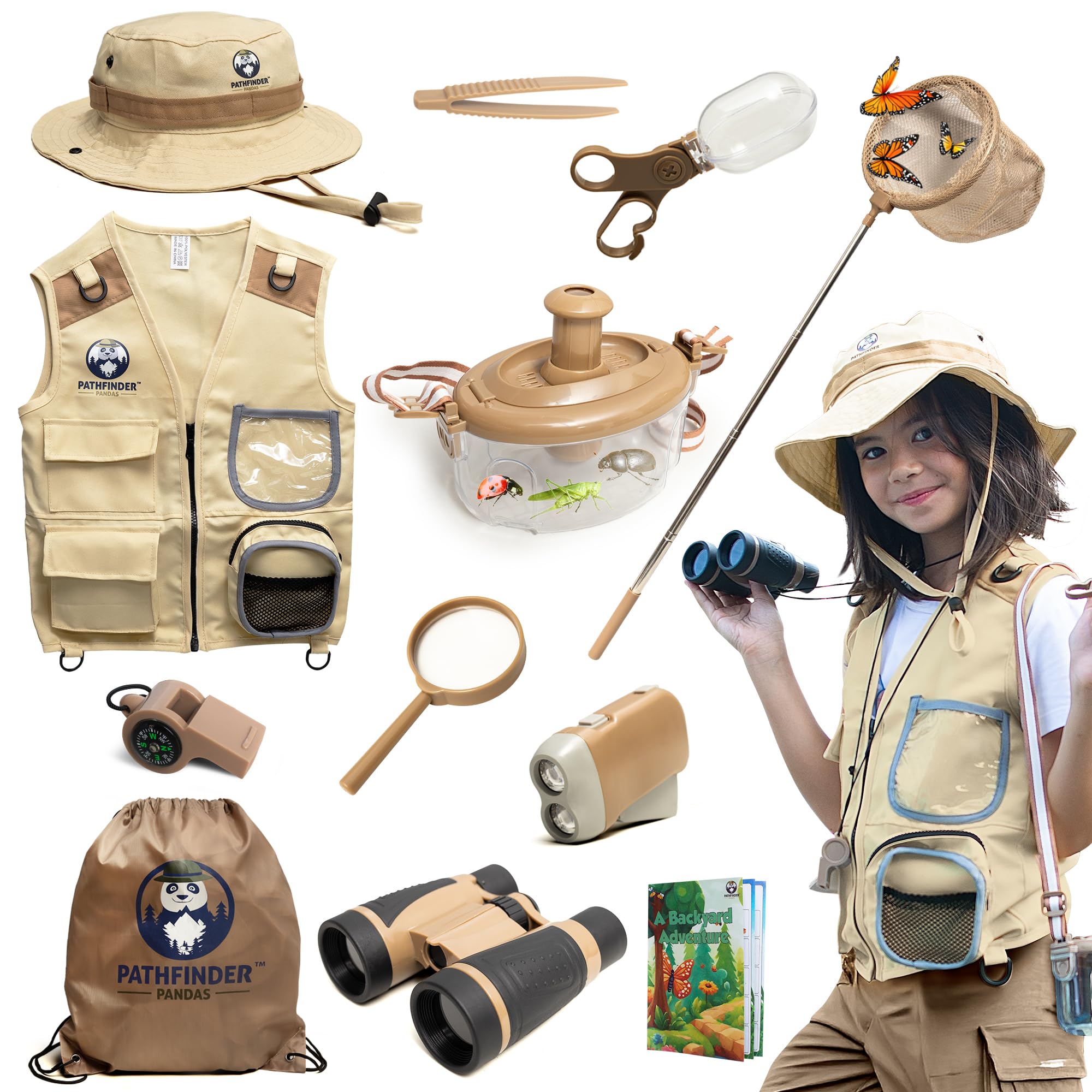 Pathfinder Pandas, kit d'exploration aventurier dès 7 ans — cadeau drôle et insolite