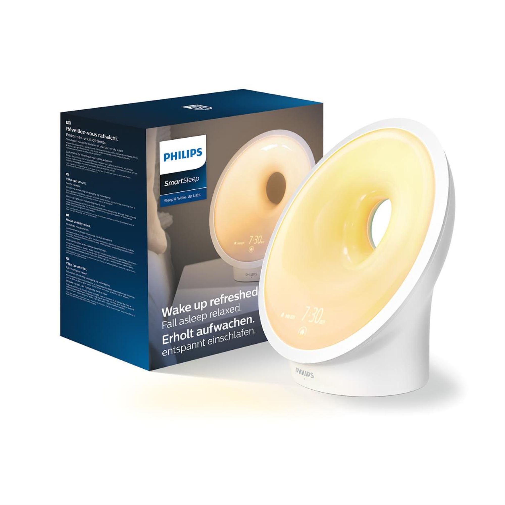 Philips HF3651, éveil lumière et simulateur d'aube connecté — cadeau drôle