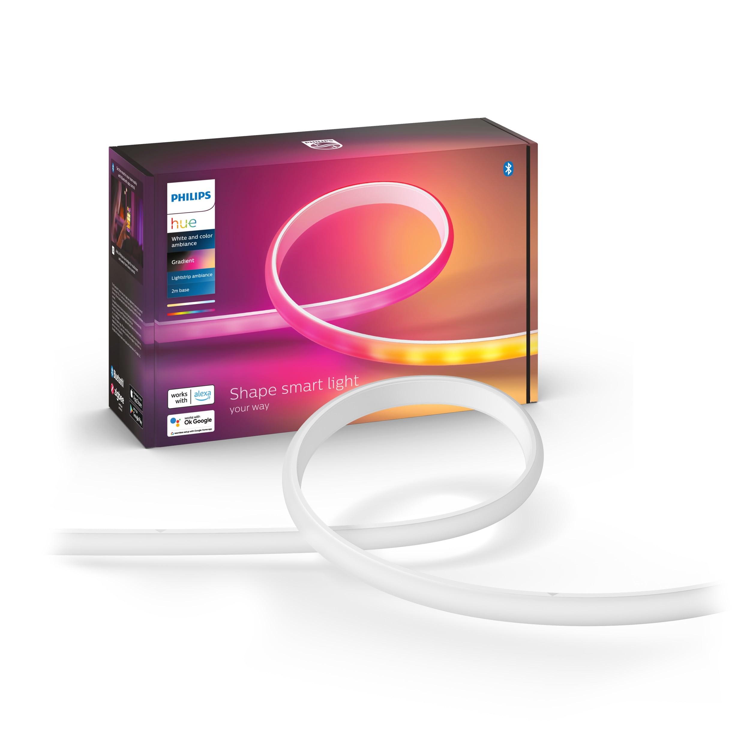 Philips Hue Gradient, ruban LED connecté 2 m — idée cadeau