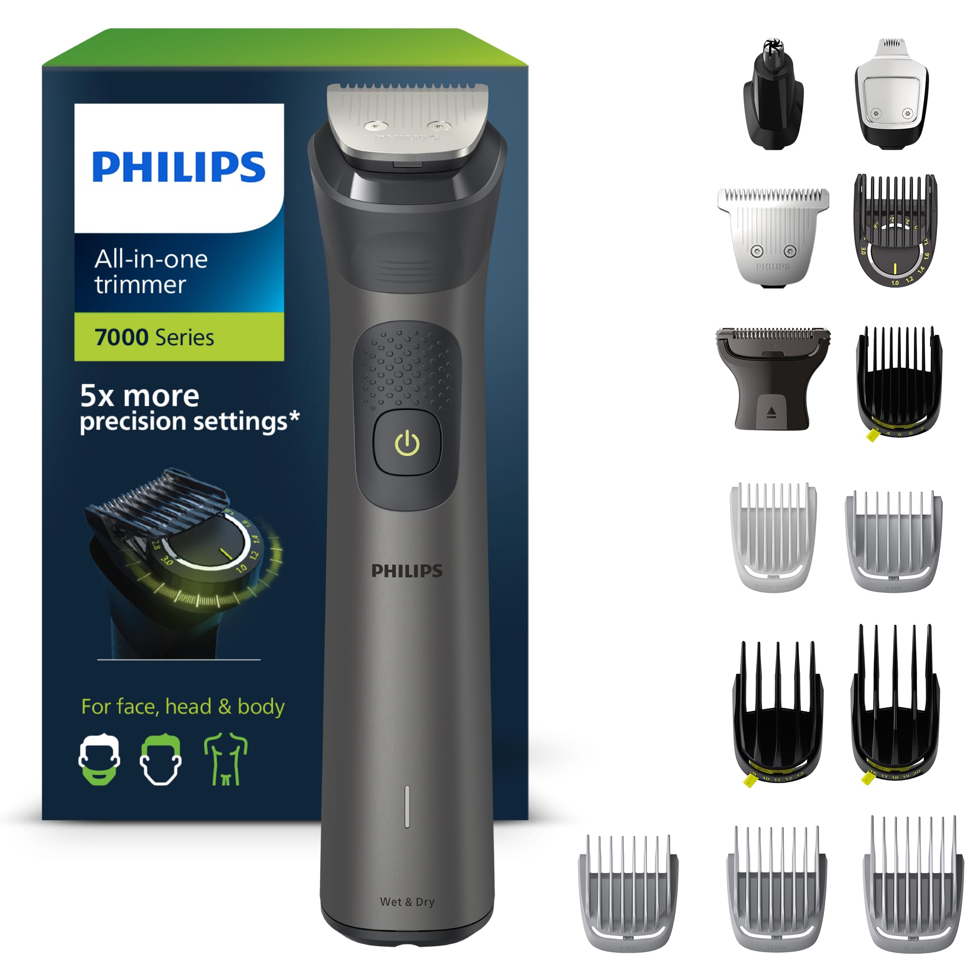 Philips Multigroom Series 7000, tondeuse tout-en-un — idée cadeau