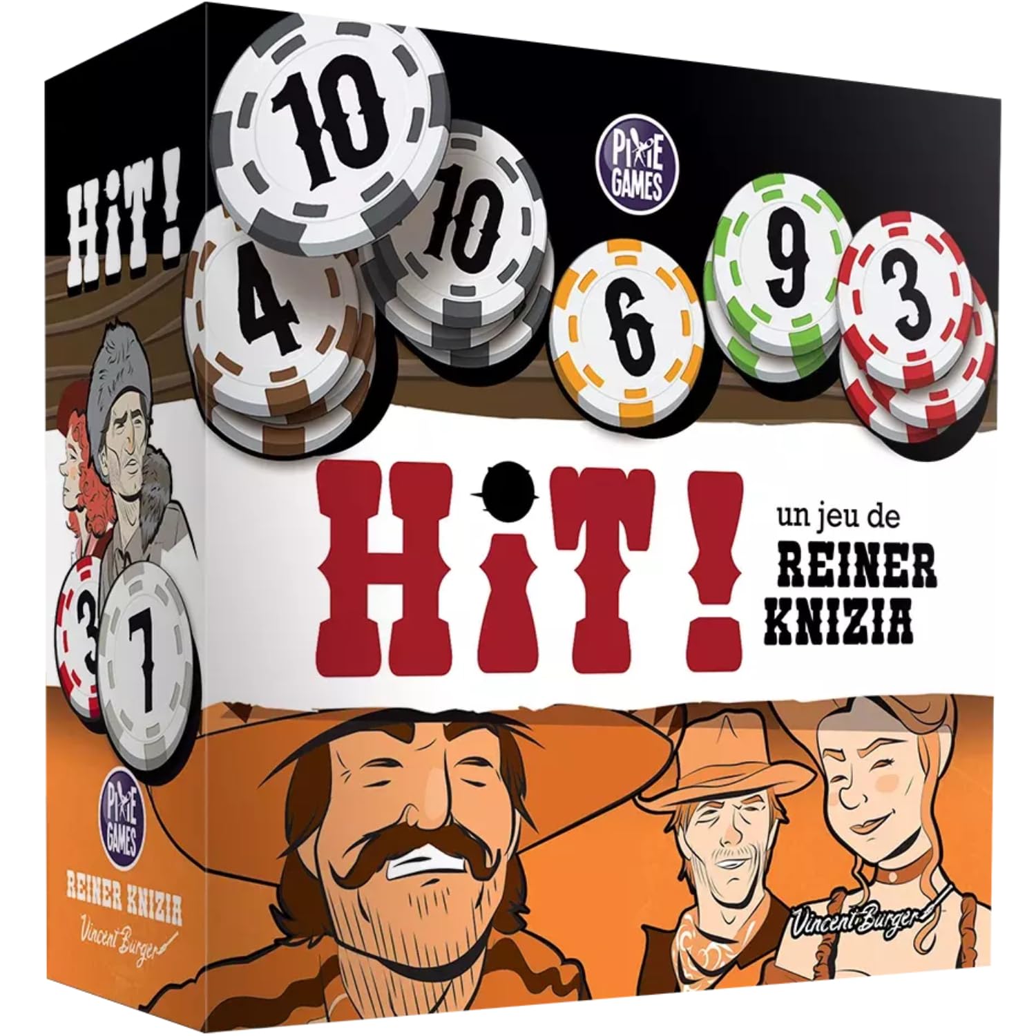 PixieGames Hit!, jeu de cartes far west