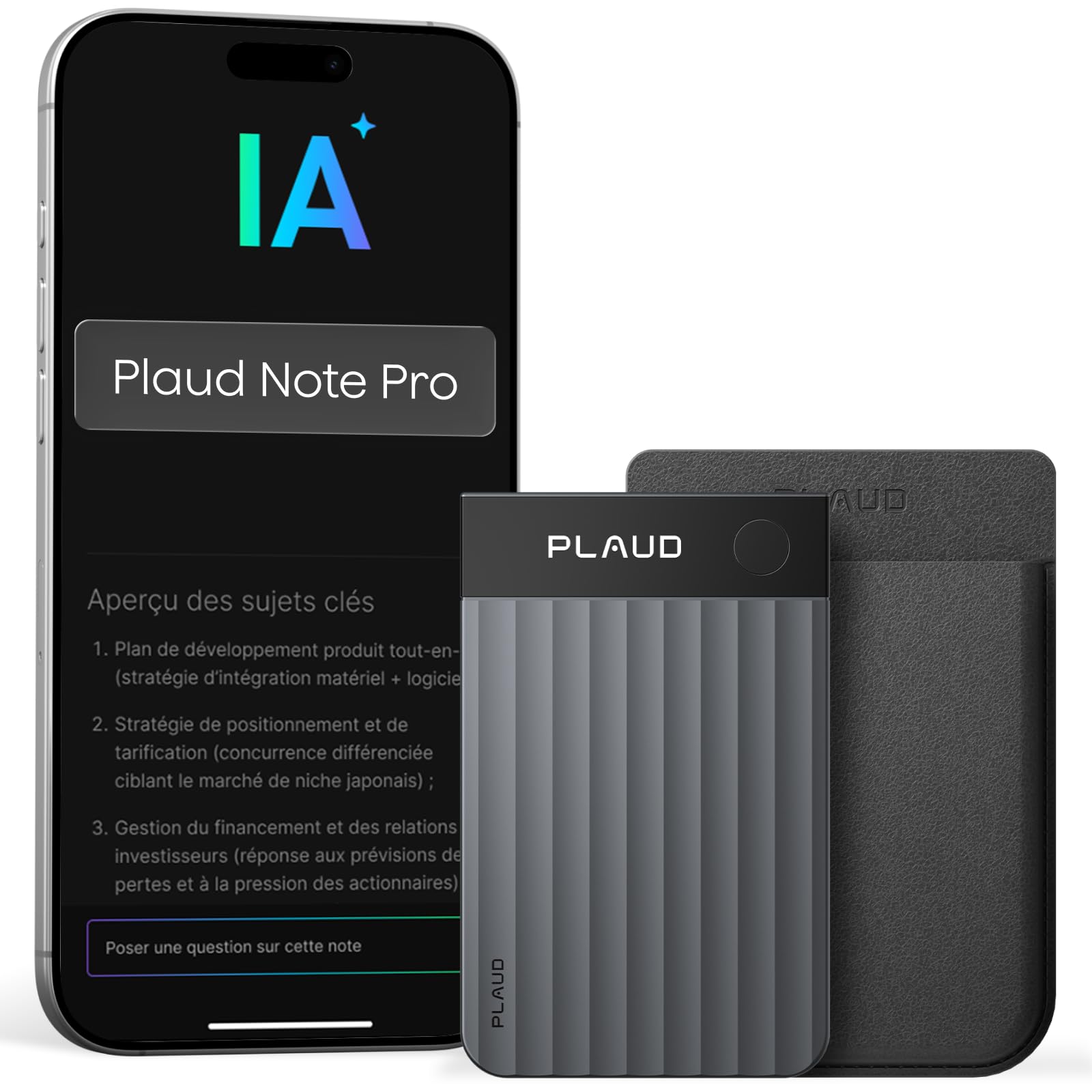 Plaud Note Pro - Enregistreur vocal IA — cadeau drôle