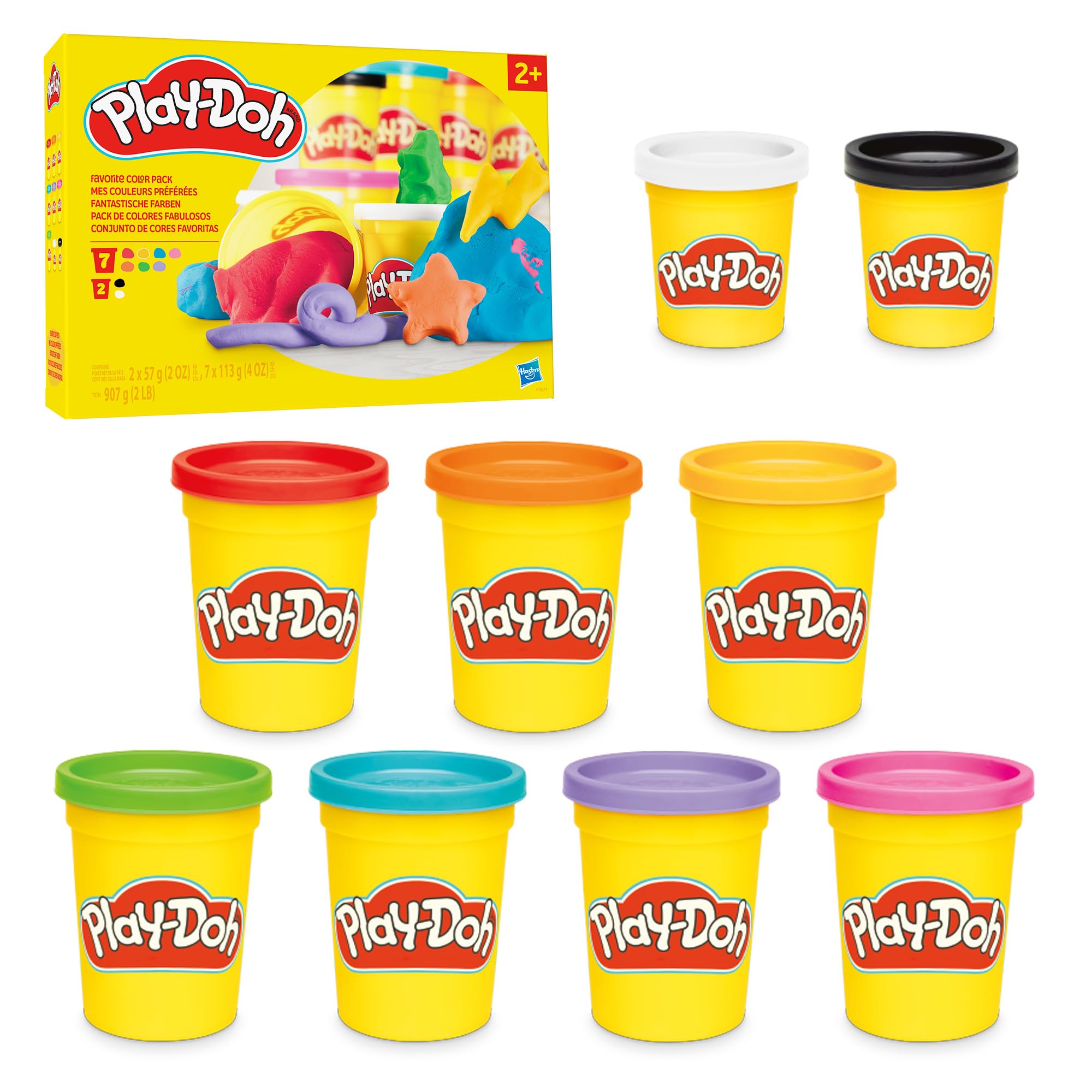 Play-Doh Favorite Colors 9-Pack — funny and quirky gift