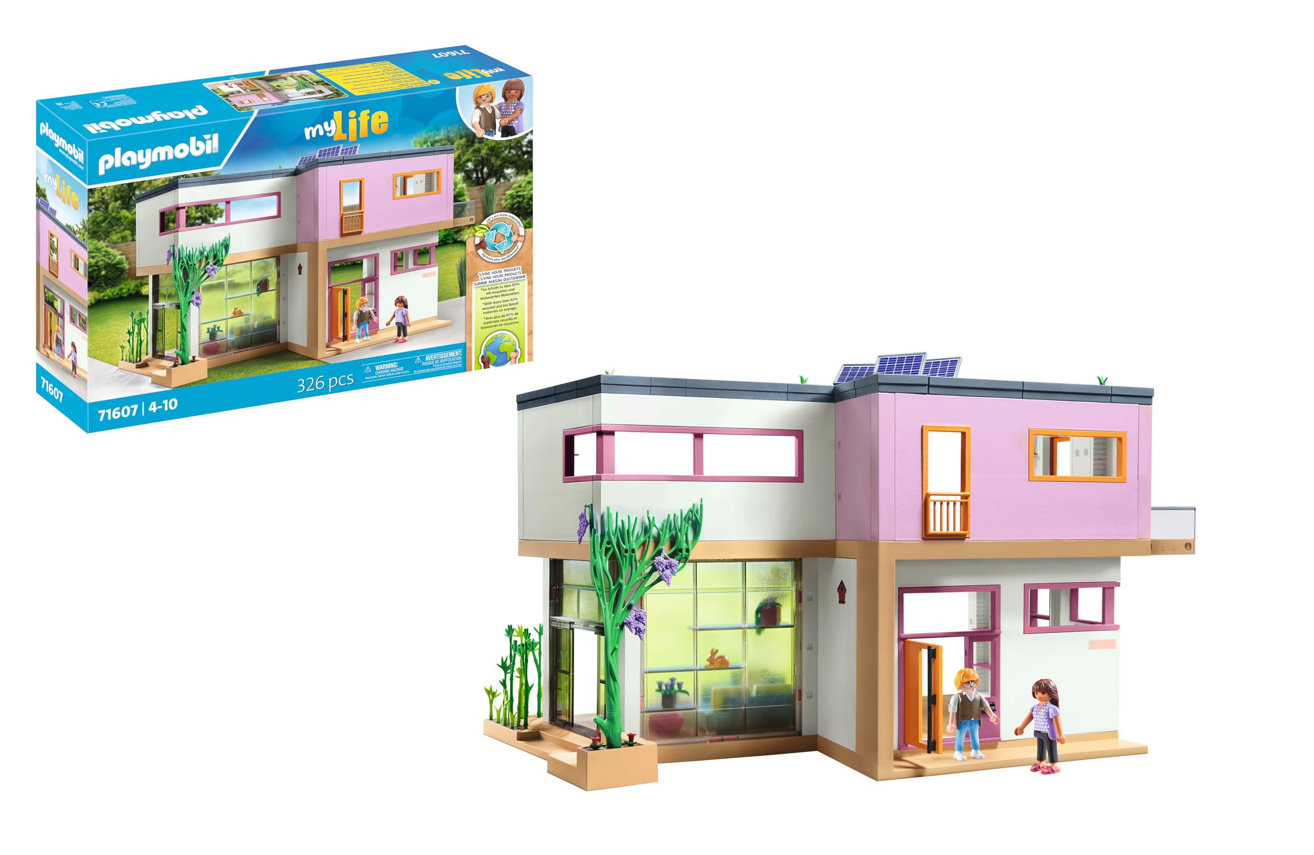 PLAYMOBIL 71607, Maison d'architecte My Life, 2 personnages — idée cadeau