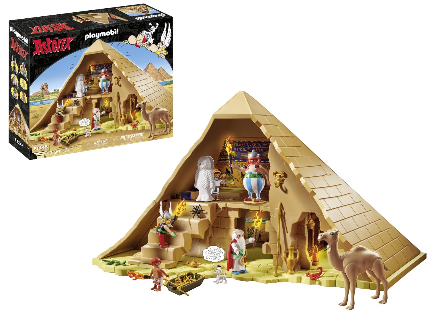 Playmobil 71148 Astérix, la Pyramide du Pharaon — idée cadeau