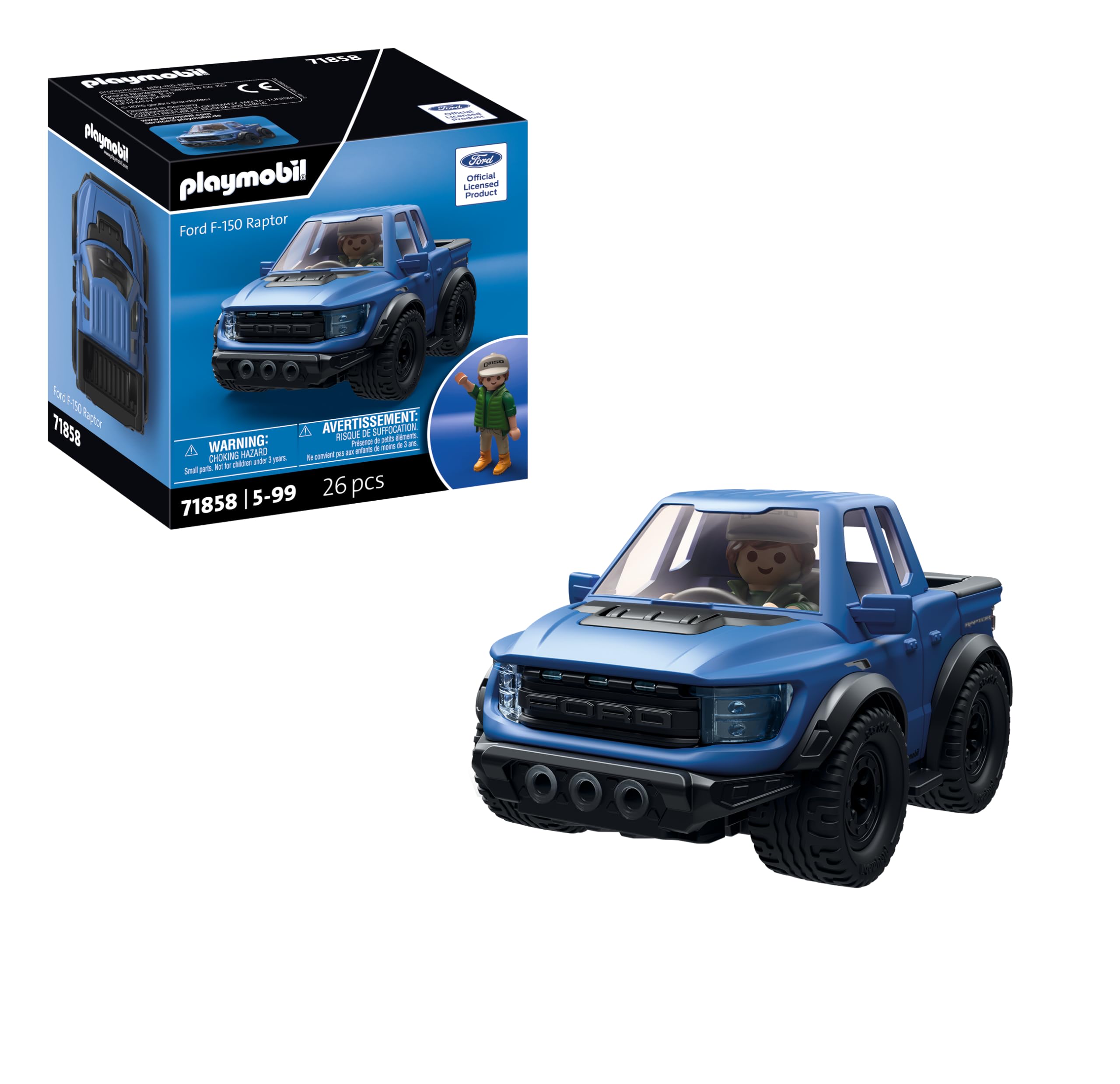 Playmobil Collector Cars Ford F-150 Raptor 71858 — cadeau drôle