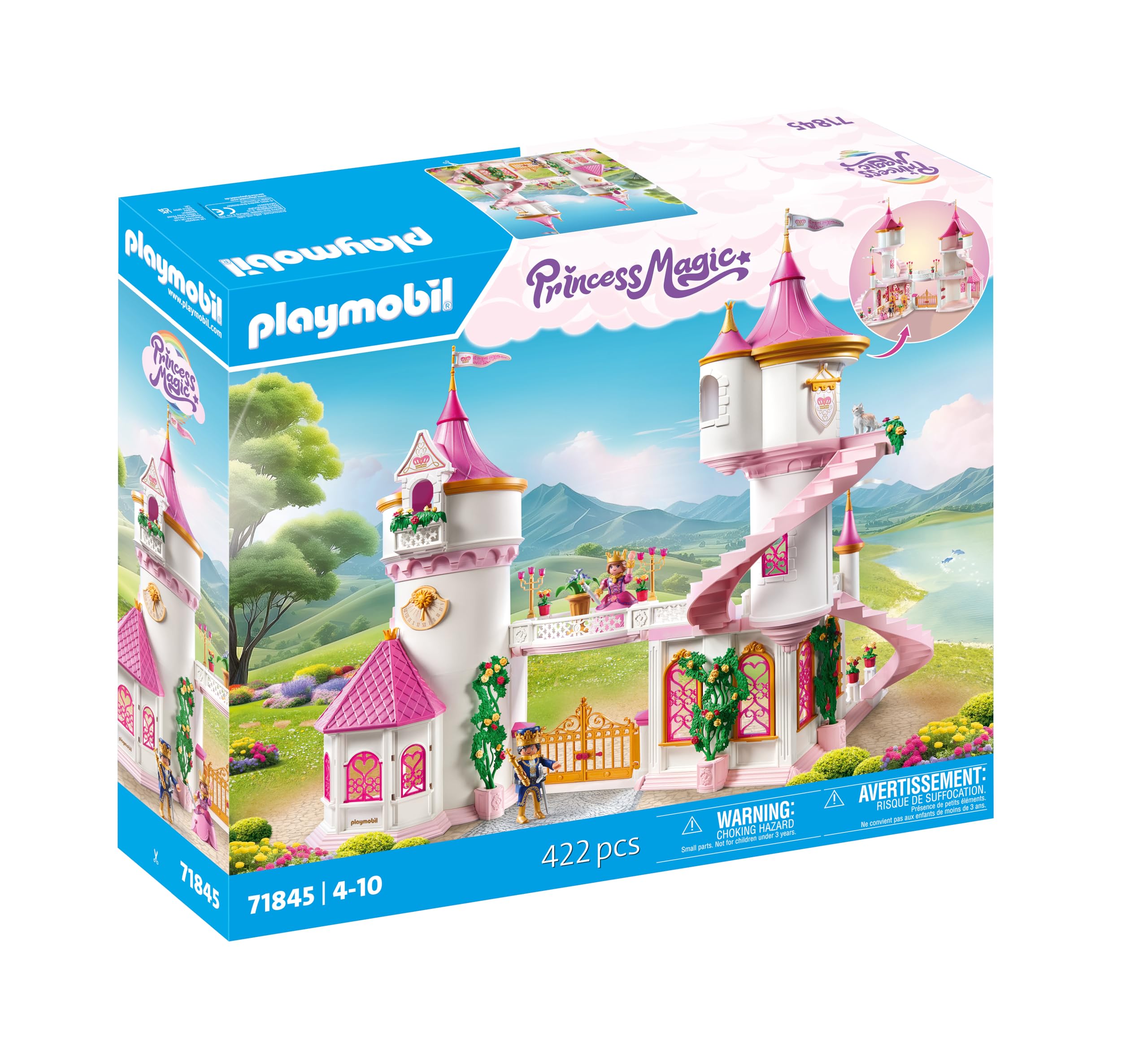 Playmobil Princess Magic, château de princesse avec le couple royal (71845) — cadeau drôle