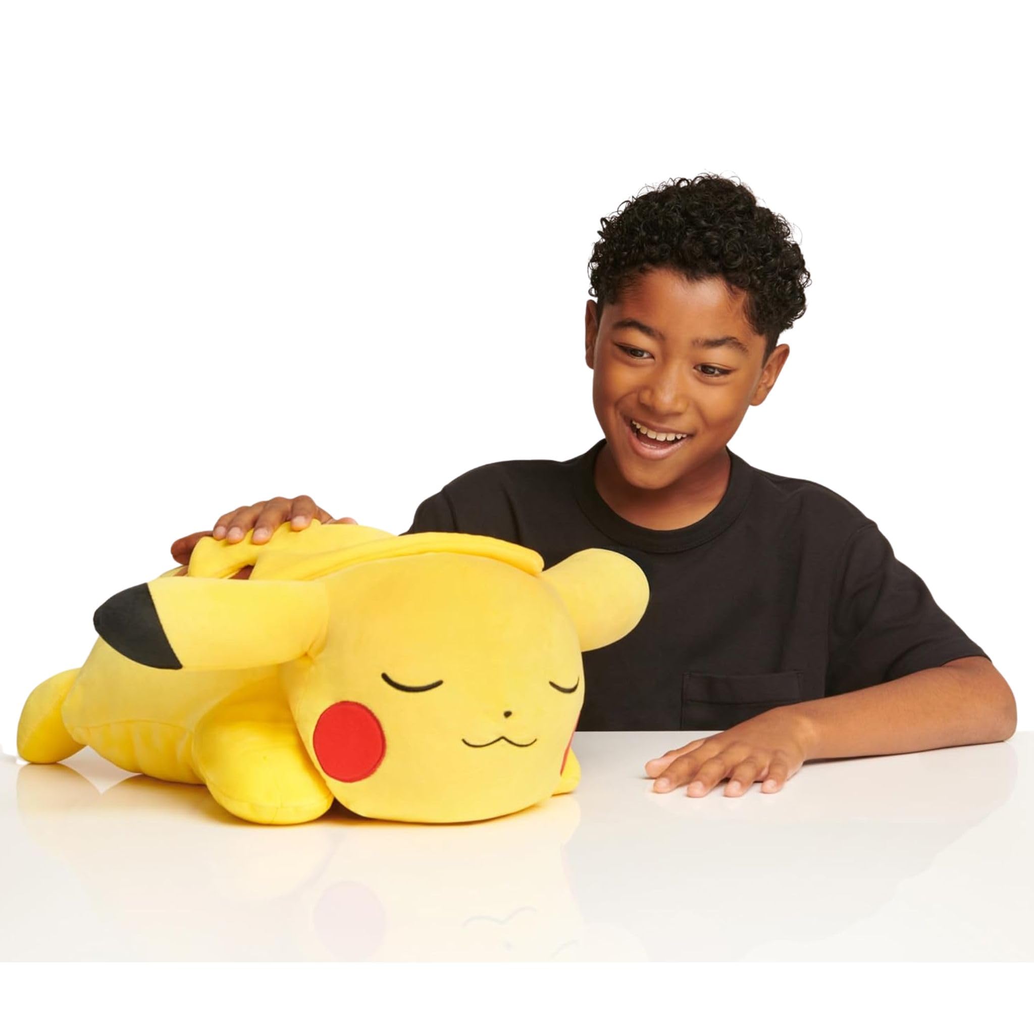 Pokémon Pikachu, peluche géante endormie 45,7 cm — idée cadeau