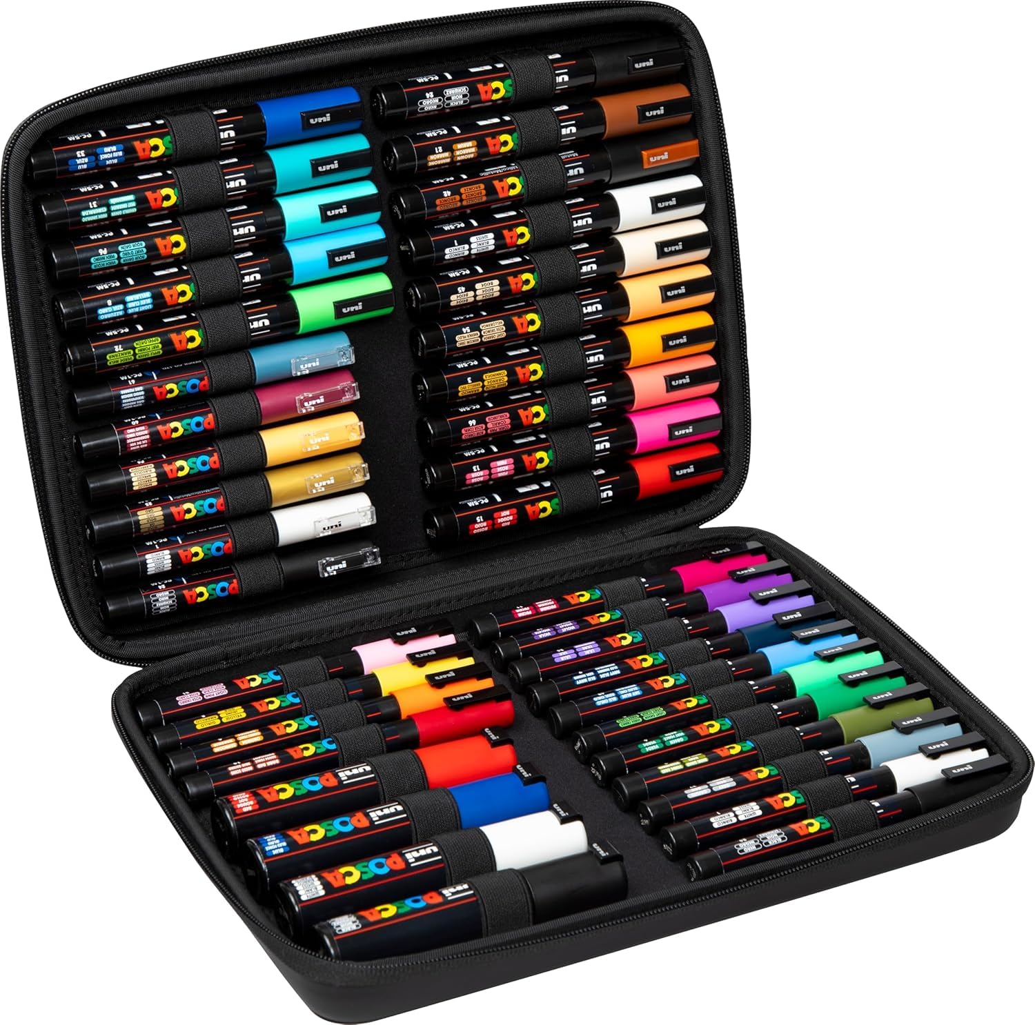 POSCA, mallette Beaux-Arts de 40 marqueurs peinture à l'eau — idée cadeau