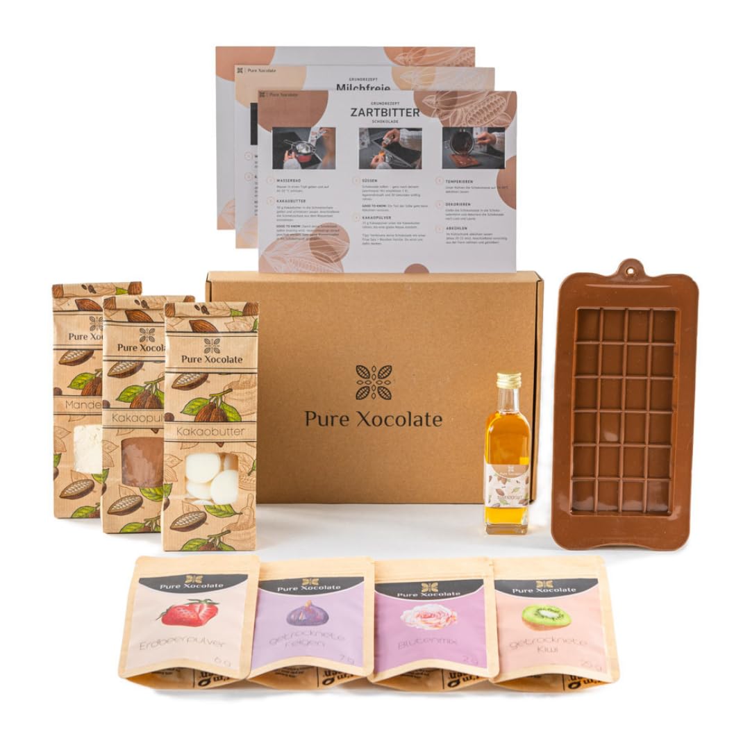 Pure Xocolate, kit pour fabriquer son chocolat végétalien — idée cadeau
