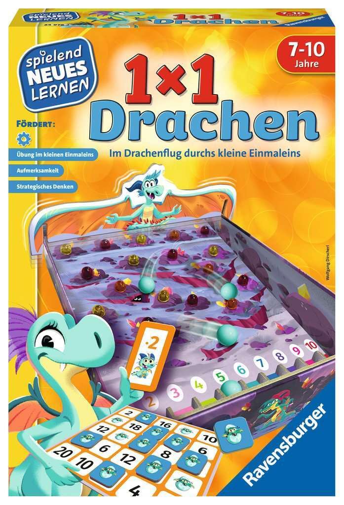 Ravensburger 1x1 Dragon, jeu de multiplication dès 7 ans — cadeau drôle et insolite
