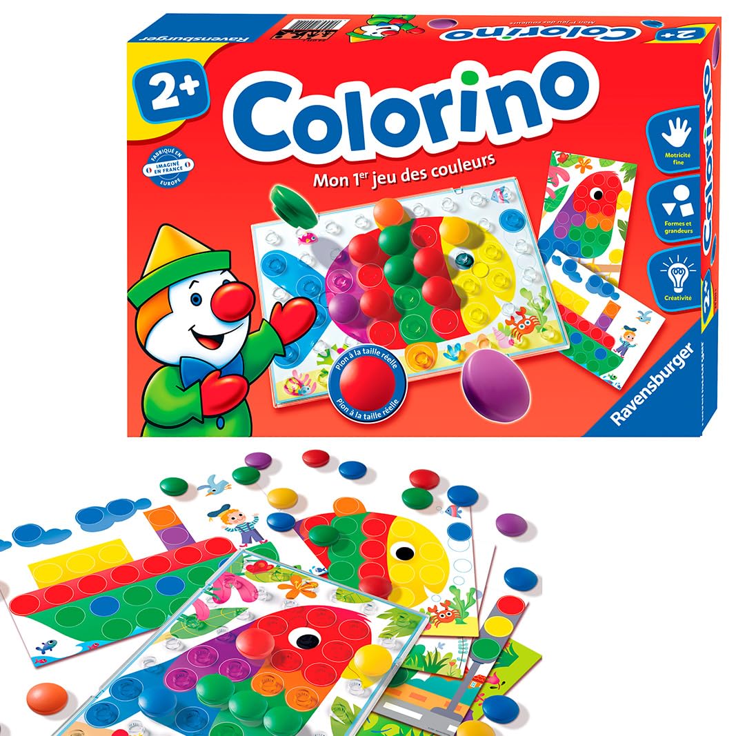 Ravensburger Colorino — Jeu Couleurs Mosaïque — cadeau drôle