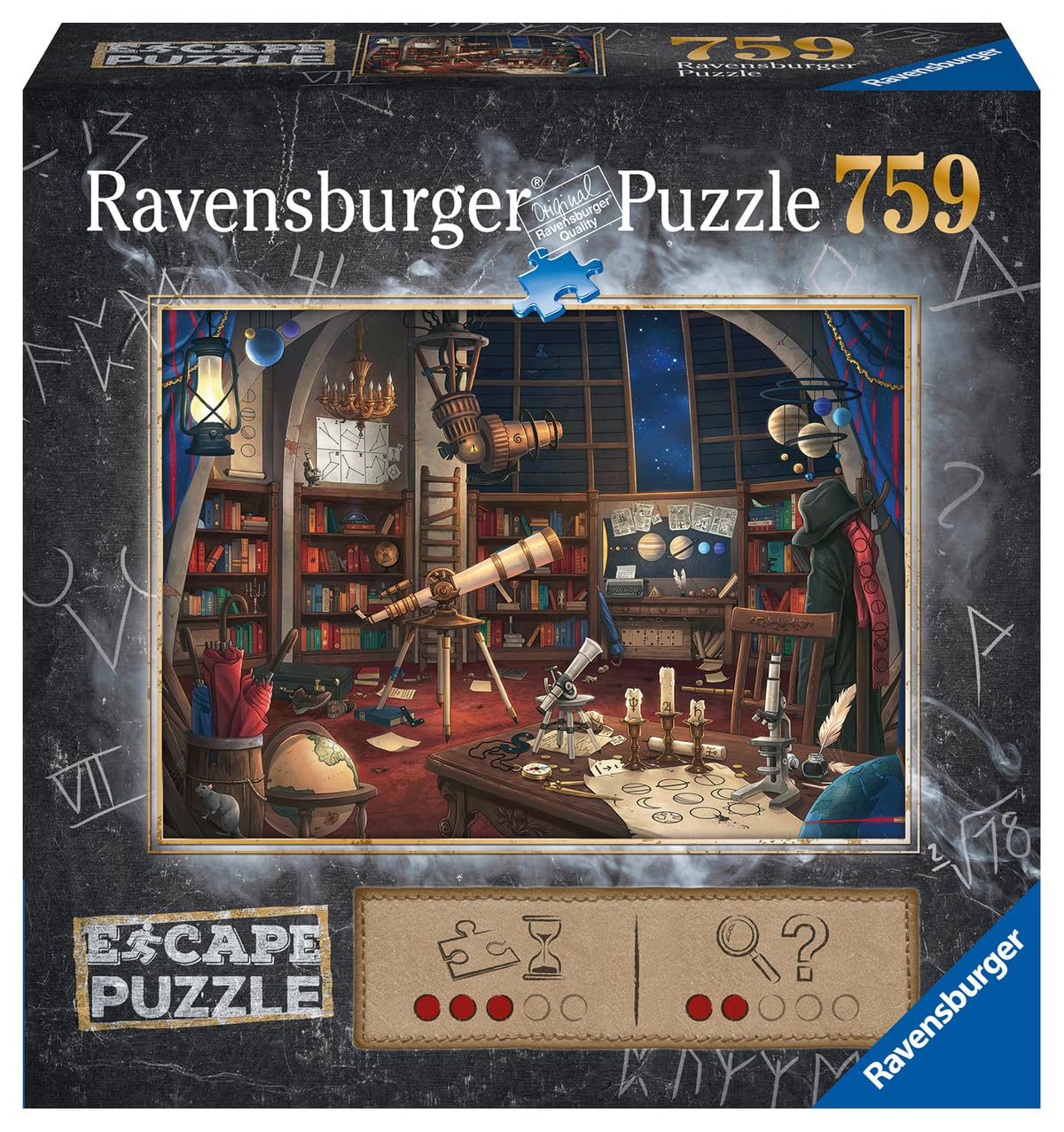 Ravensburger Escape Puzzle, L'Observatoire astronomique (759 pièces) — idée cadeau
