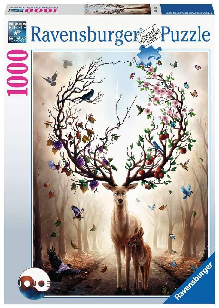 Ravensburger Magical Deer 1000-Piece Jigsaw Puzzle — funny gift