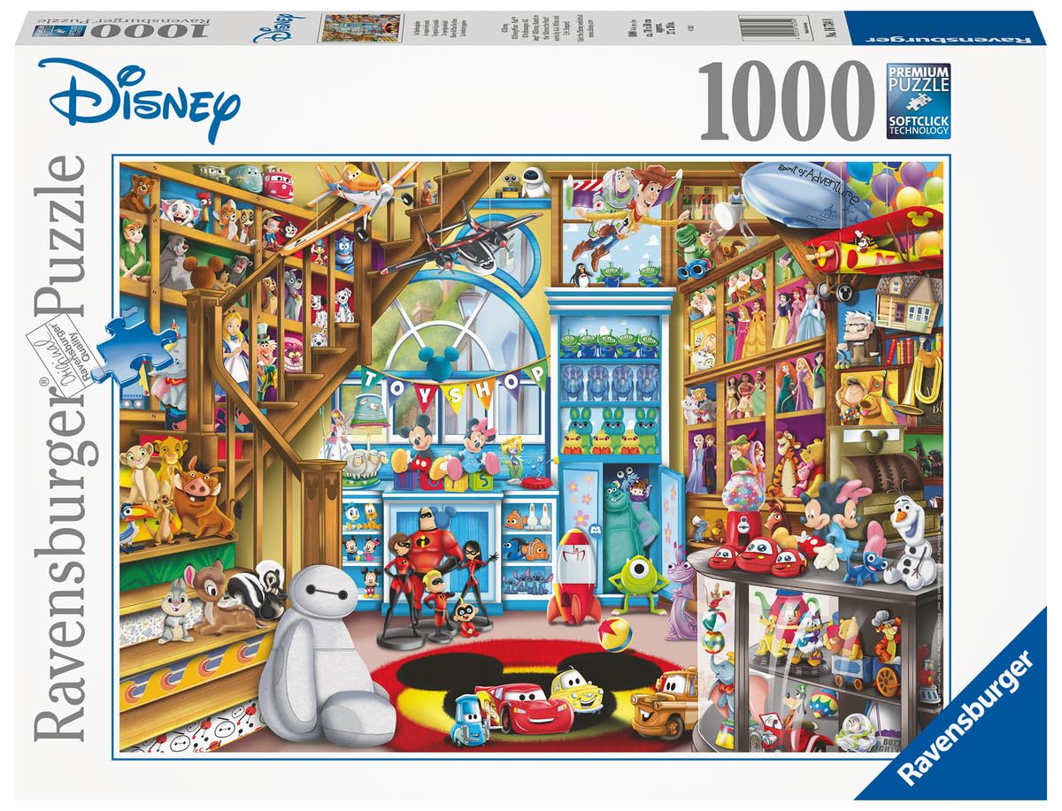 Le puzzle 1000 pièces « Le Magasin de Jouets » Disney Ravensburger — cadeau drôle