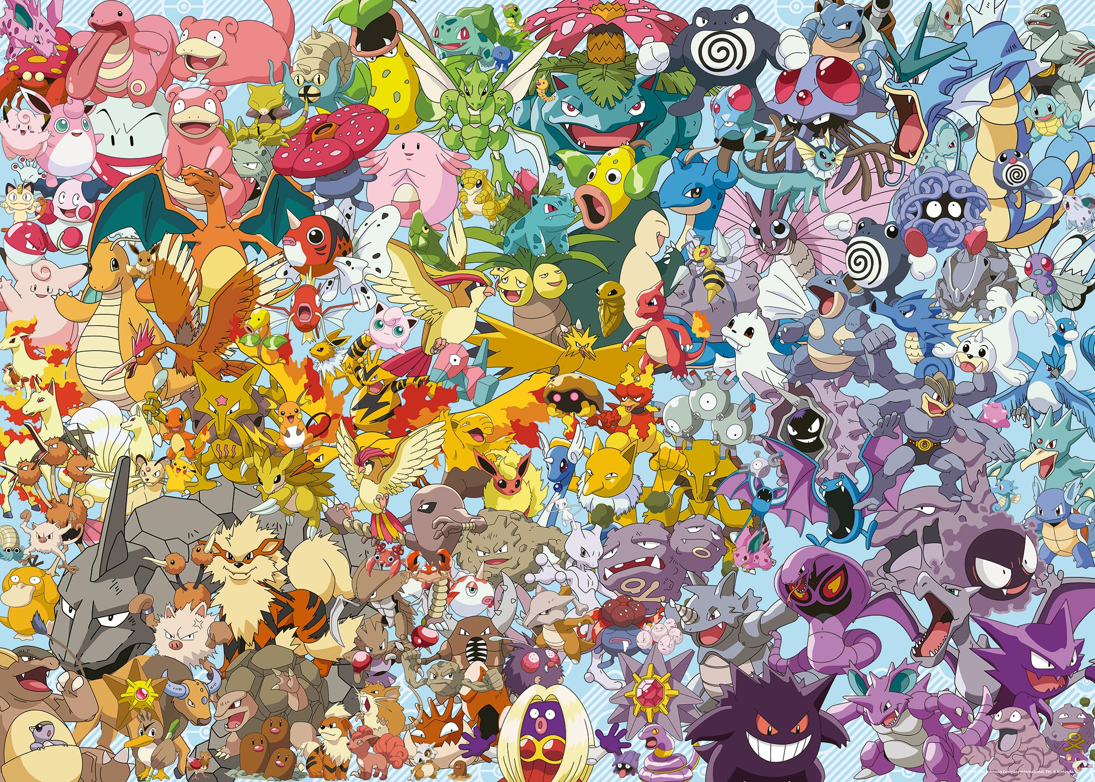 Ravensburger Puzzle Challenge Pokémon 1000 pièces — cadeau drôle