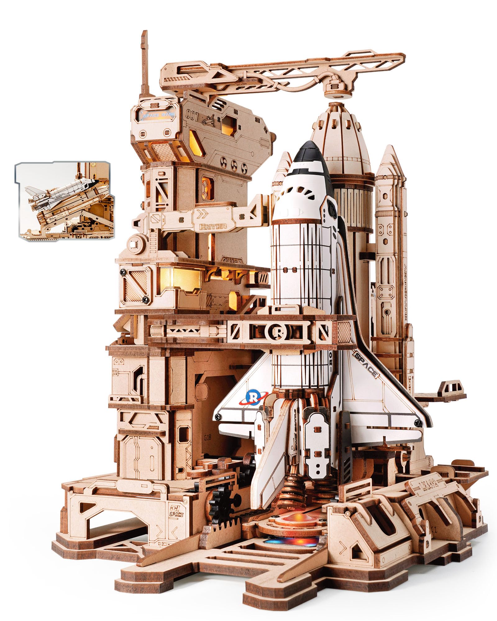 ROKR puzzle 3D, maquette de navette spatiale LKA02 — cadeau drôle et insolite