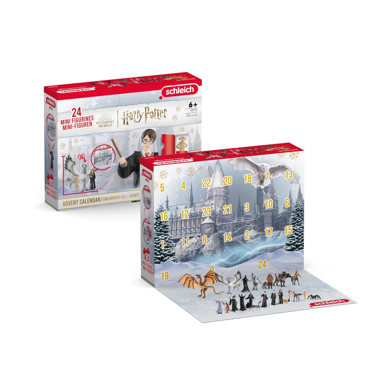 Schleich Harry Potter, calendrier de l'Avent 24 figurines (99175) — idée cadeau