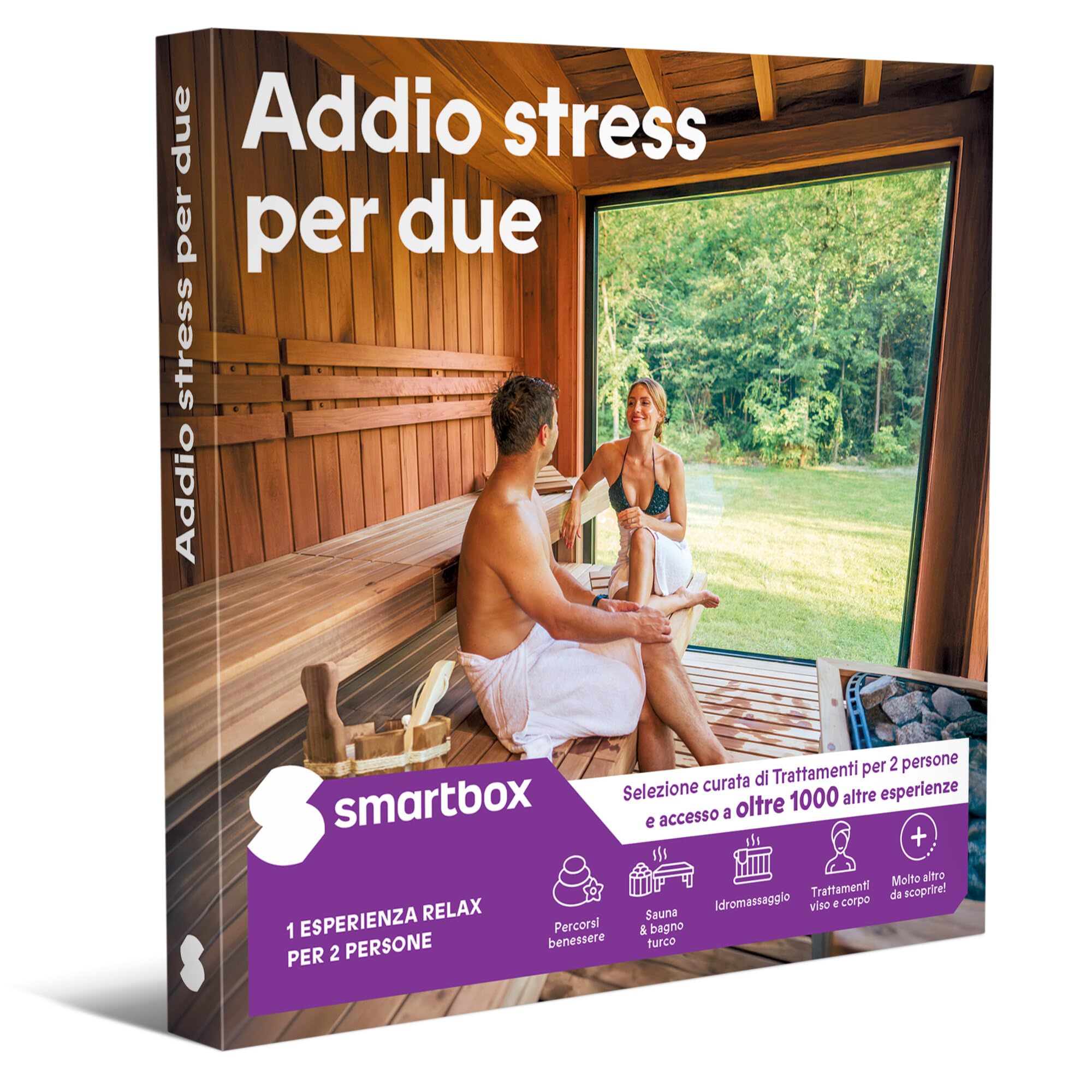Smartbox Adieu Stress pour deux, une pause bien-être à partager — idée cadeau