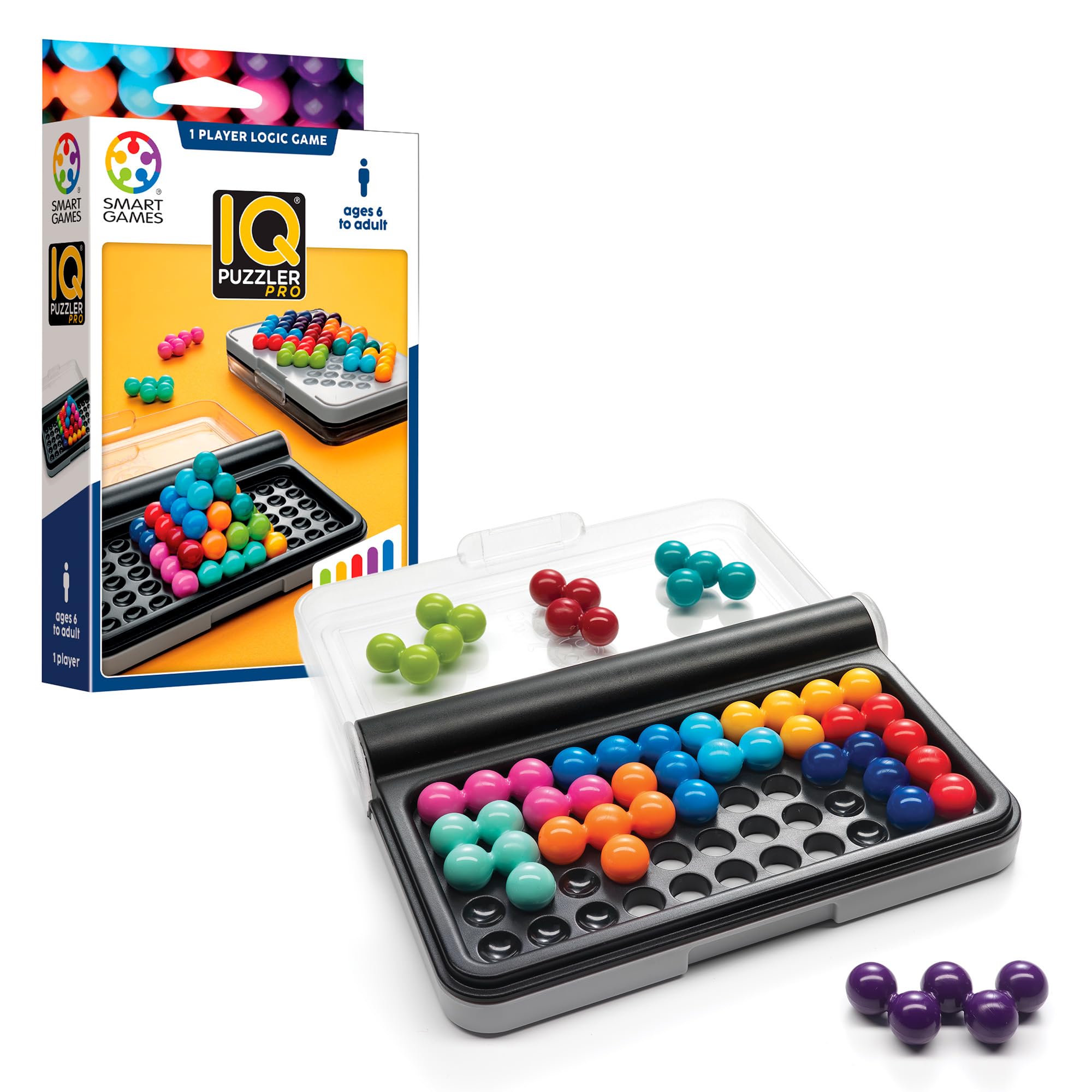 SmartGames IQ Puzzler Pro, casse-tête de 120 défis — cadeau drôle et insolite