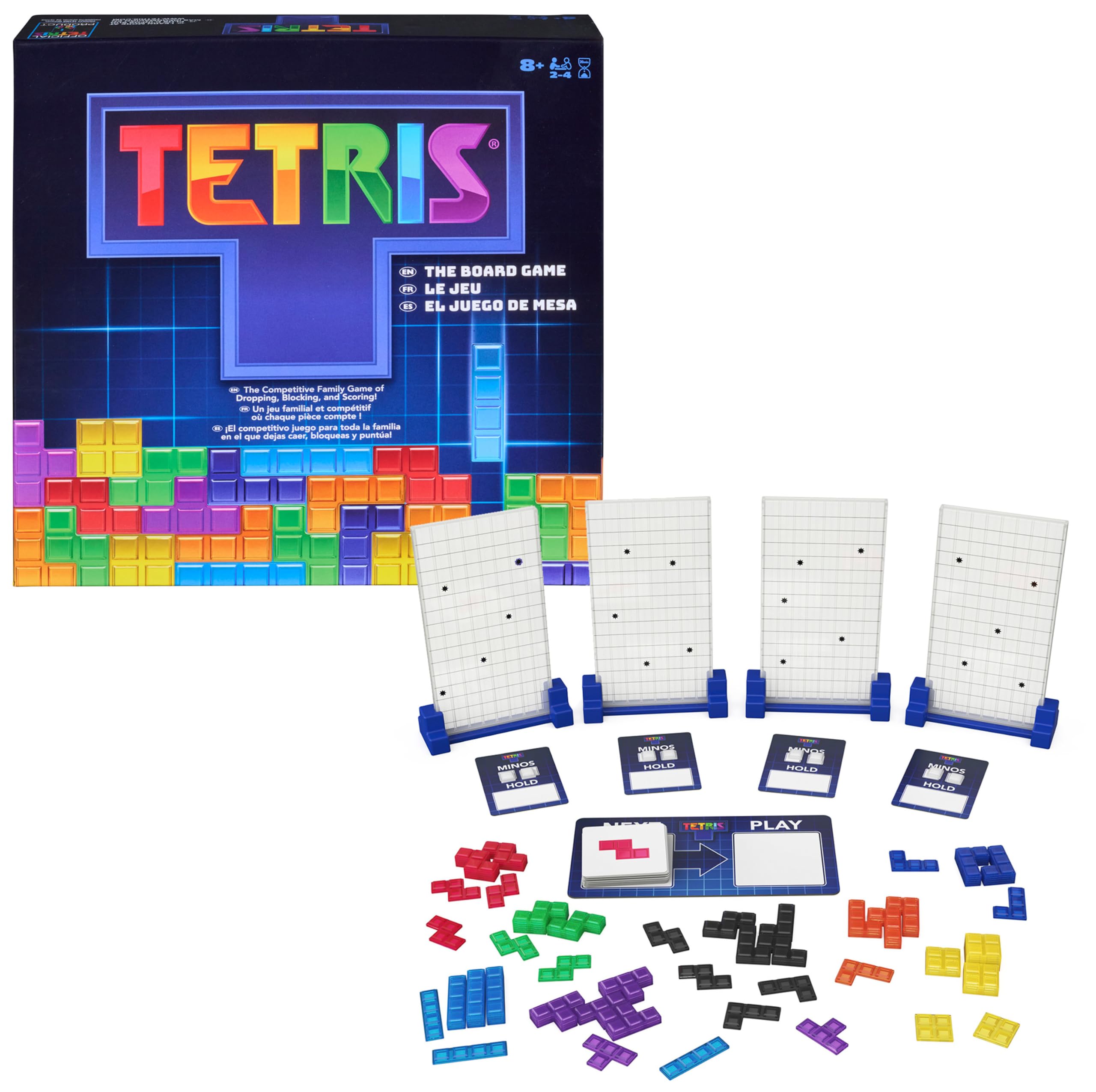 Spin Master Games Tetris, jeu de société de stratégie — cadeau drôle et insolite