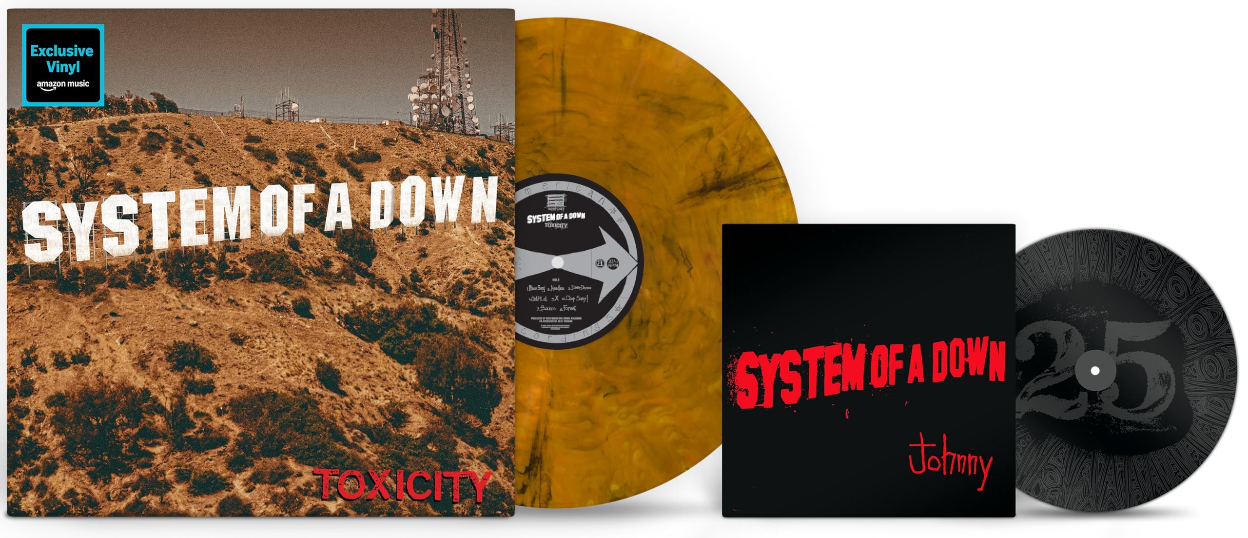 System of a Down, Toxicity, édition 25 ans en vinyle Copper & Ash (exclusivité Amazon) — idée cadeau