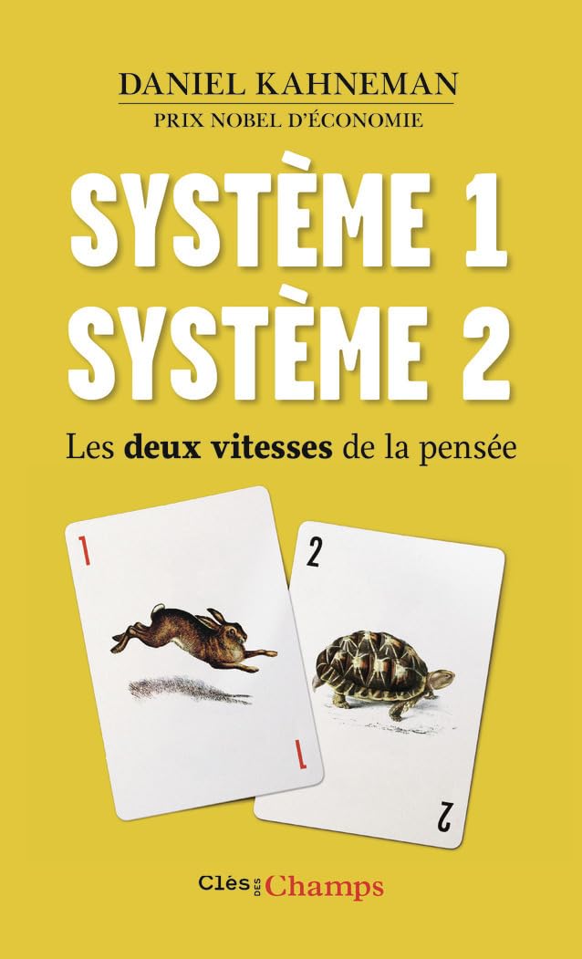 Système 1 / Système 2, Daniel Kahneman (Flammarion) — cadeau drôle et insolite