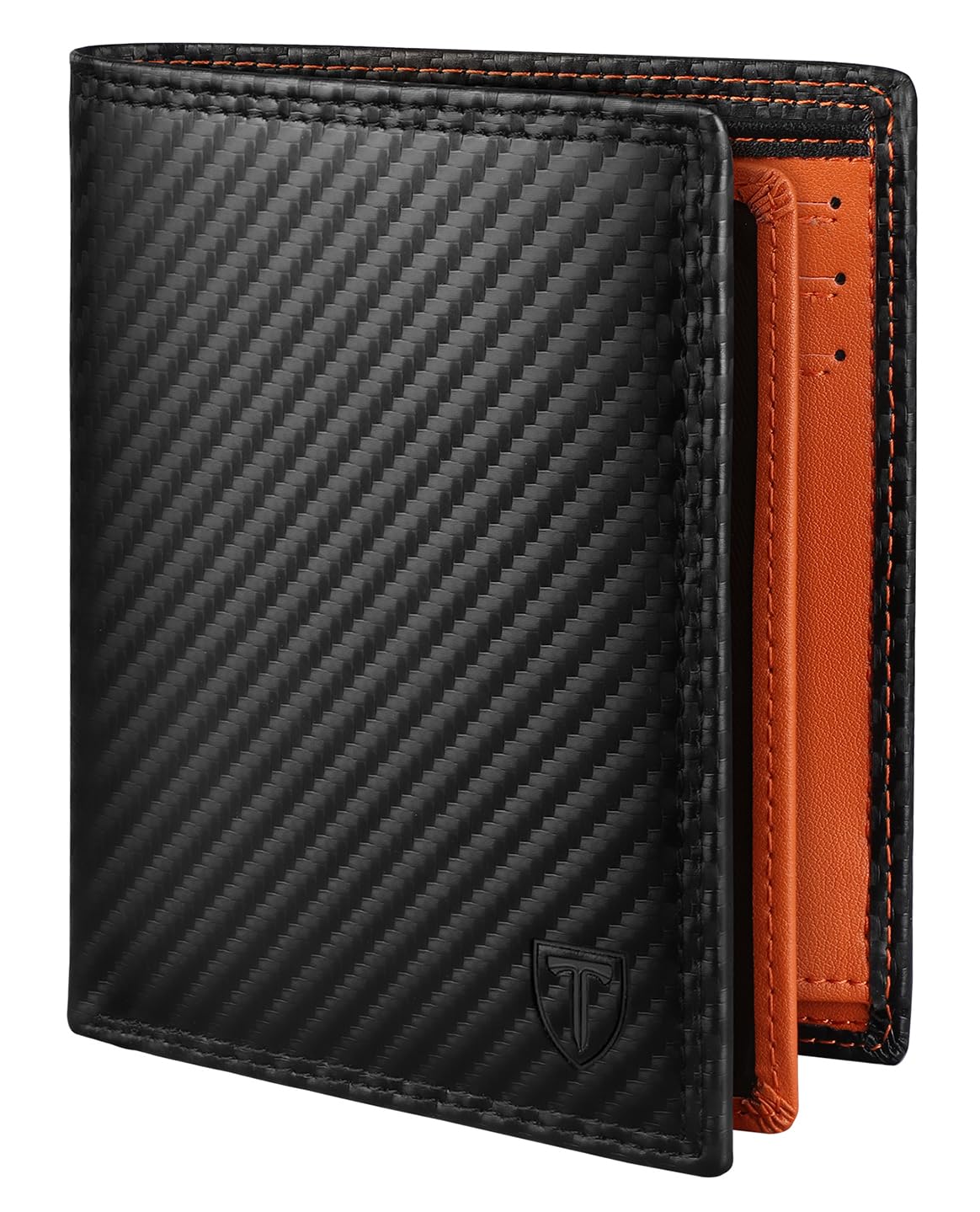 TEEHON portefeuille homme vertical, porte-cartes RFID — cadeau drôle et insolite