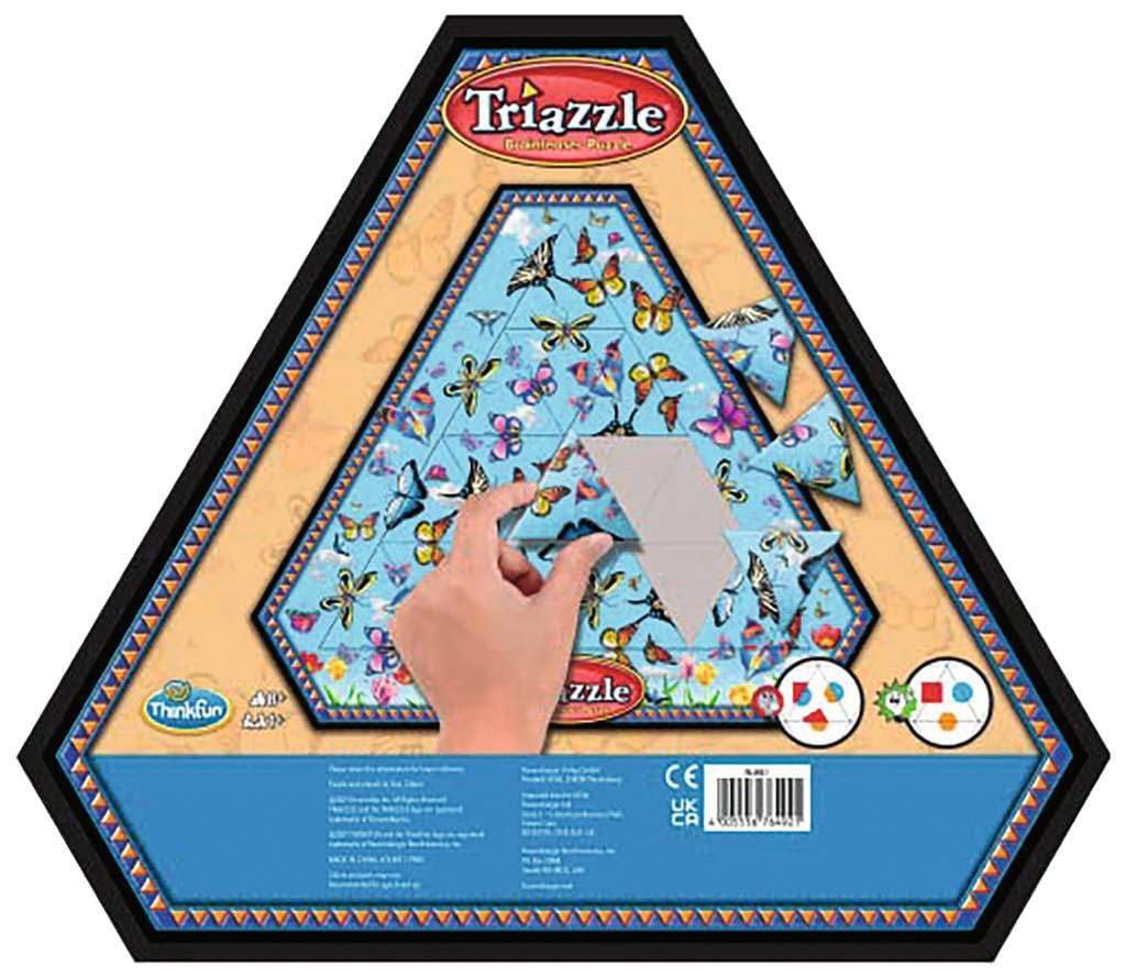 ThinkFun Triazzle, édition Papillons — cadeau drôle et insolite