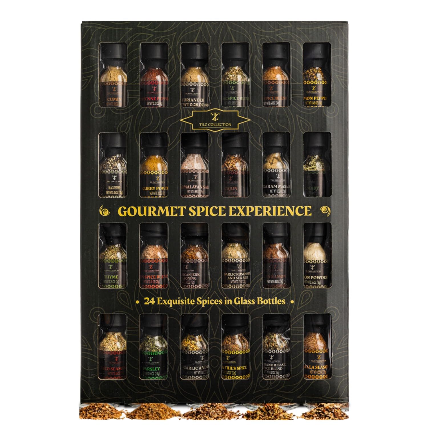 Tilz Spice Gift Set, 24 Gourmet Spices — funny and quirky gift