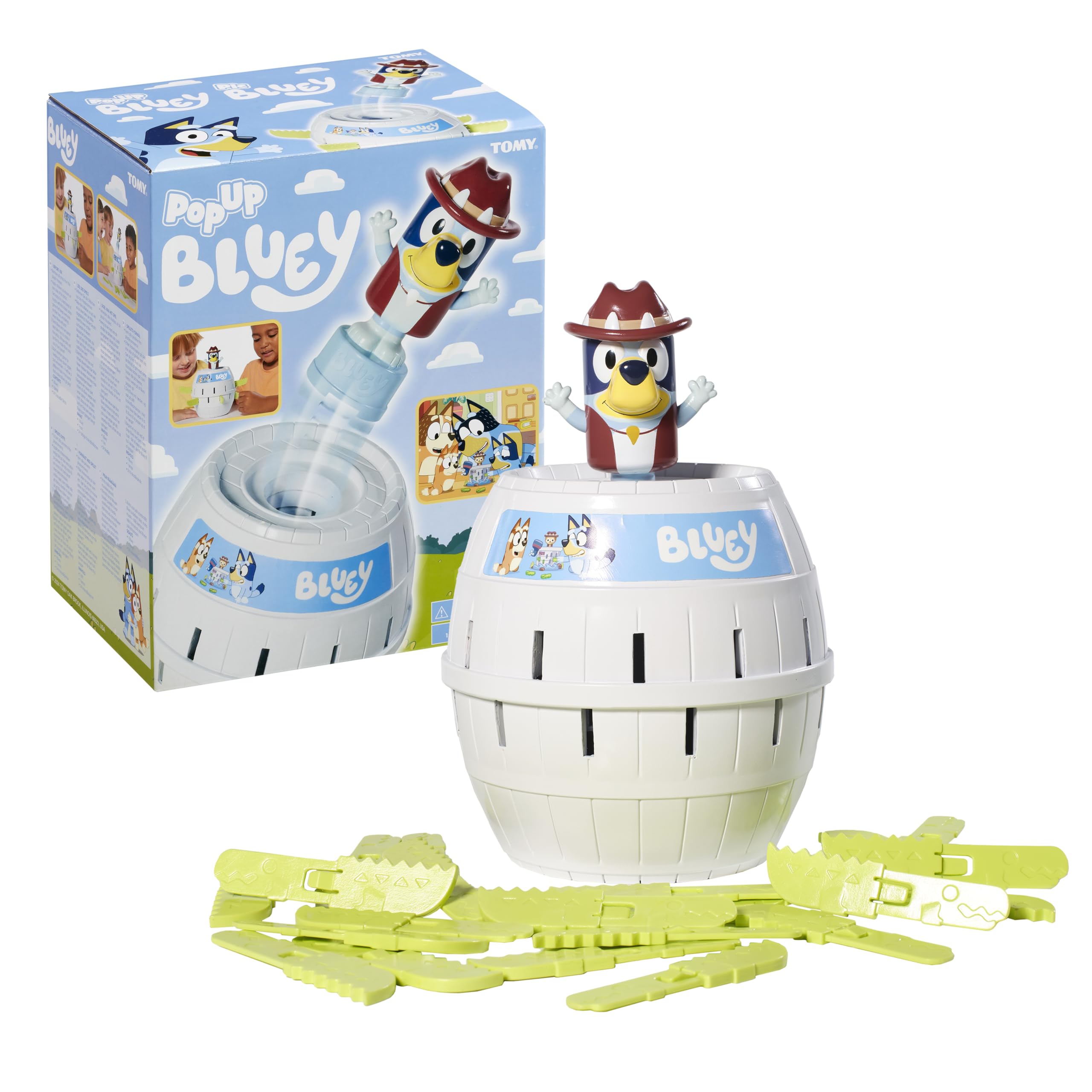 TOMY Pic Bluey, jeu de suspense dès 4 ans — idée cadeau