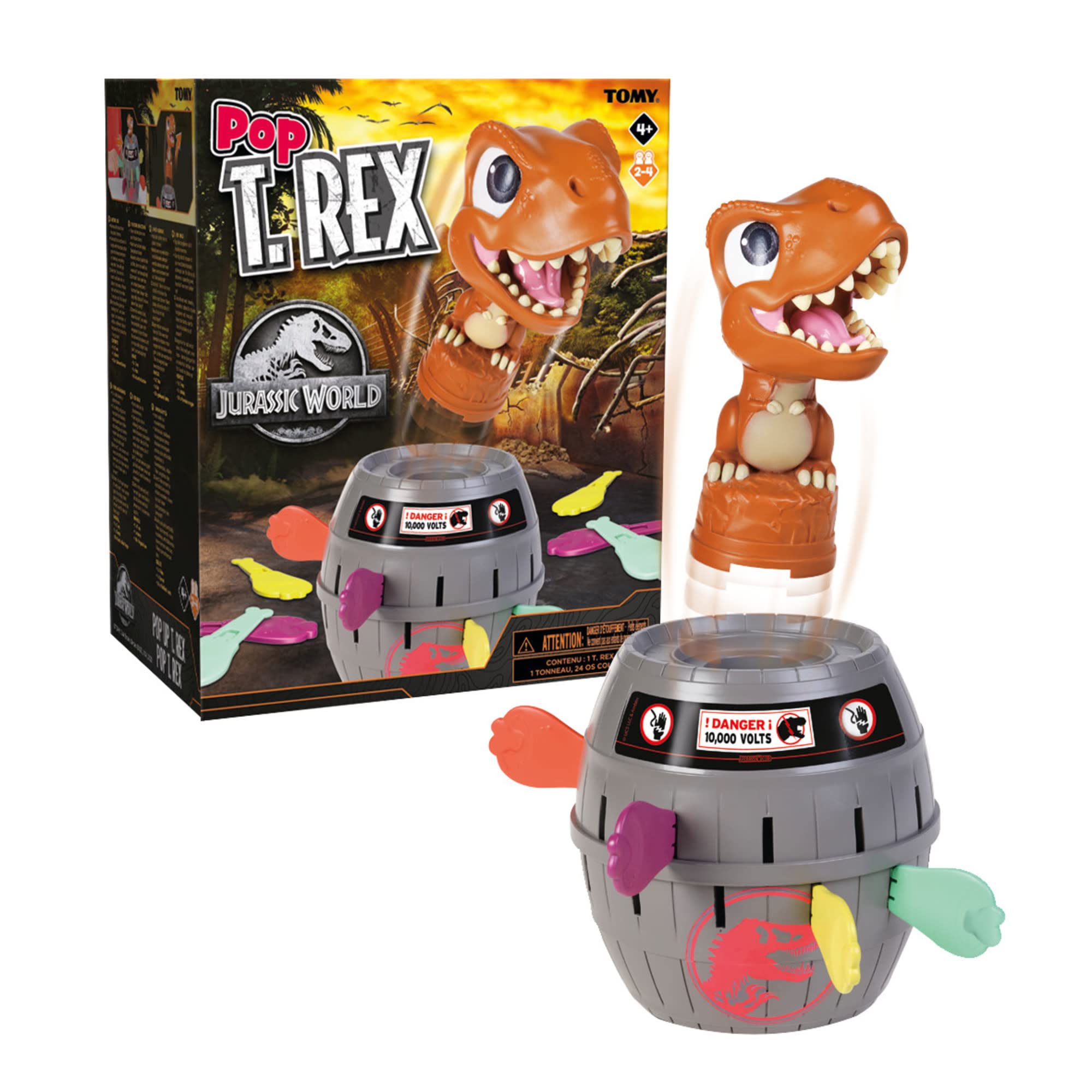 TOMY Pop T-Rex Jurassic World — idée cadeau