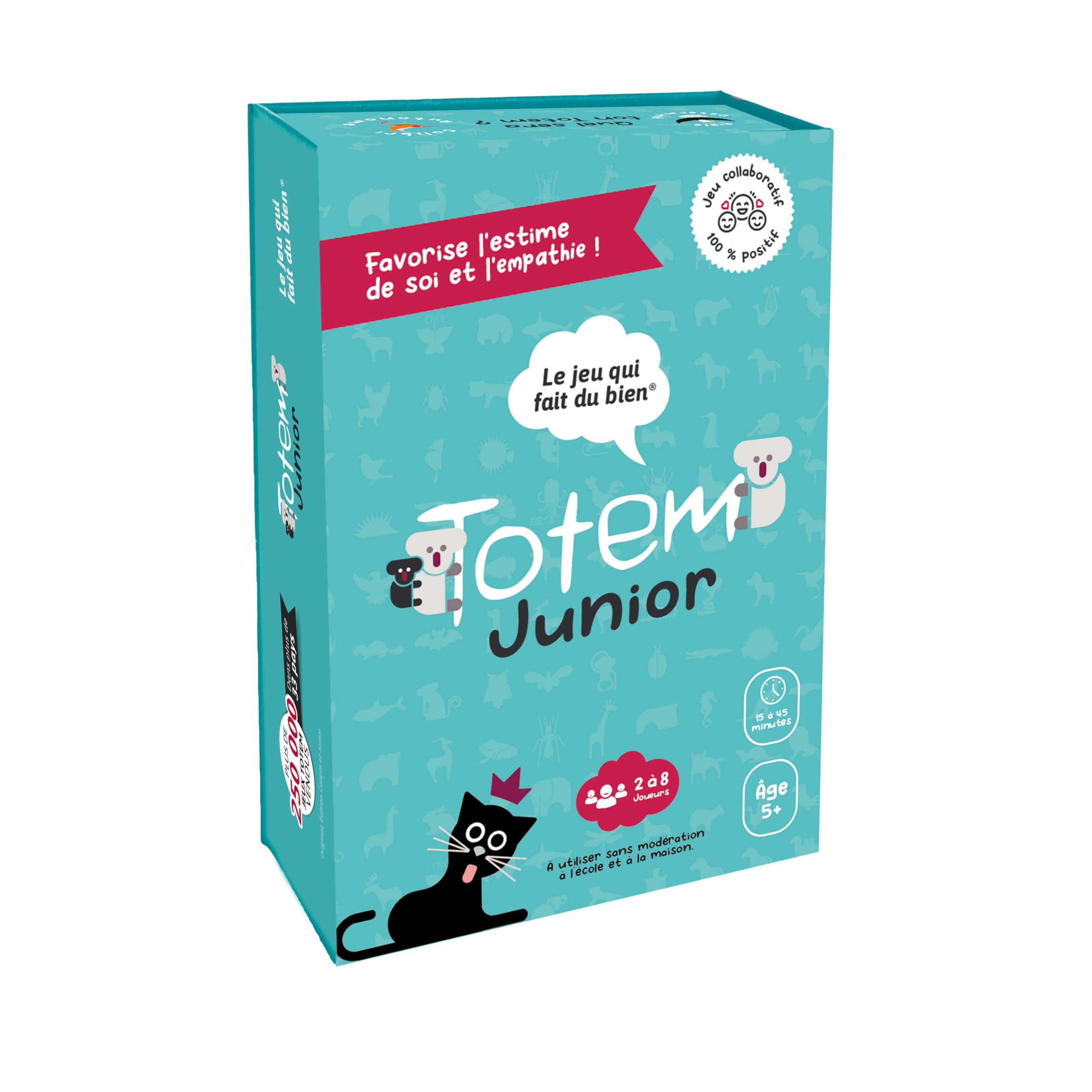 Totem Junior, jeu de cartes pour l'estime de soi dès 5 ans — cadeau drôle et insolite