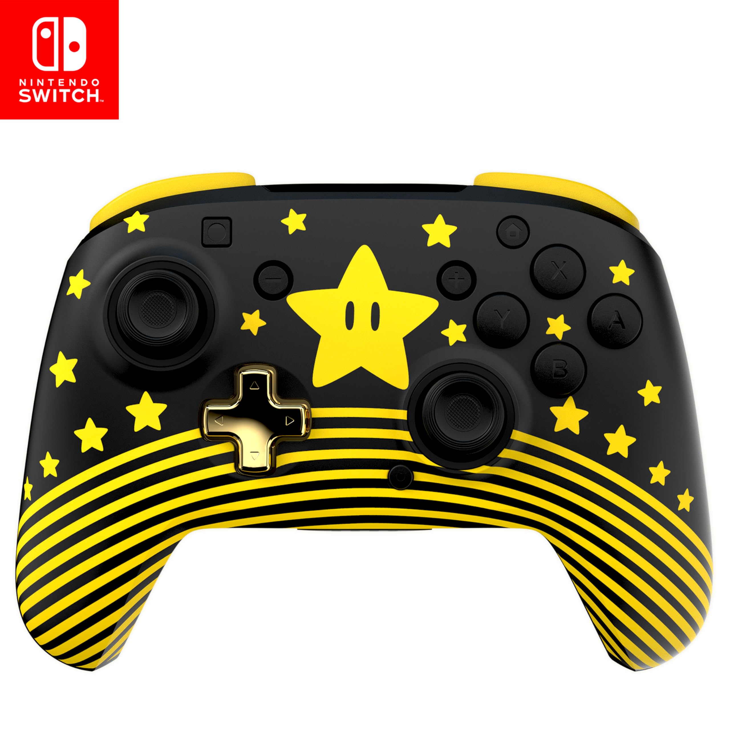 Turtle Beach Rematch Wireless Controller, Super Mario Star (Nintendo Switch 2) — original gift idea