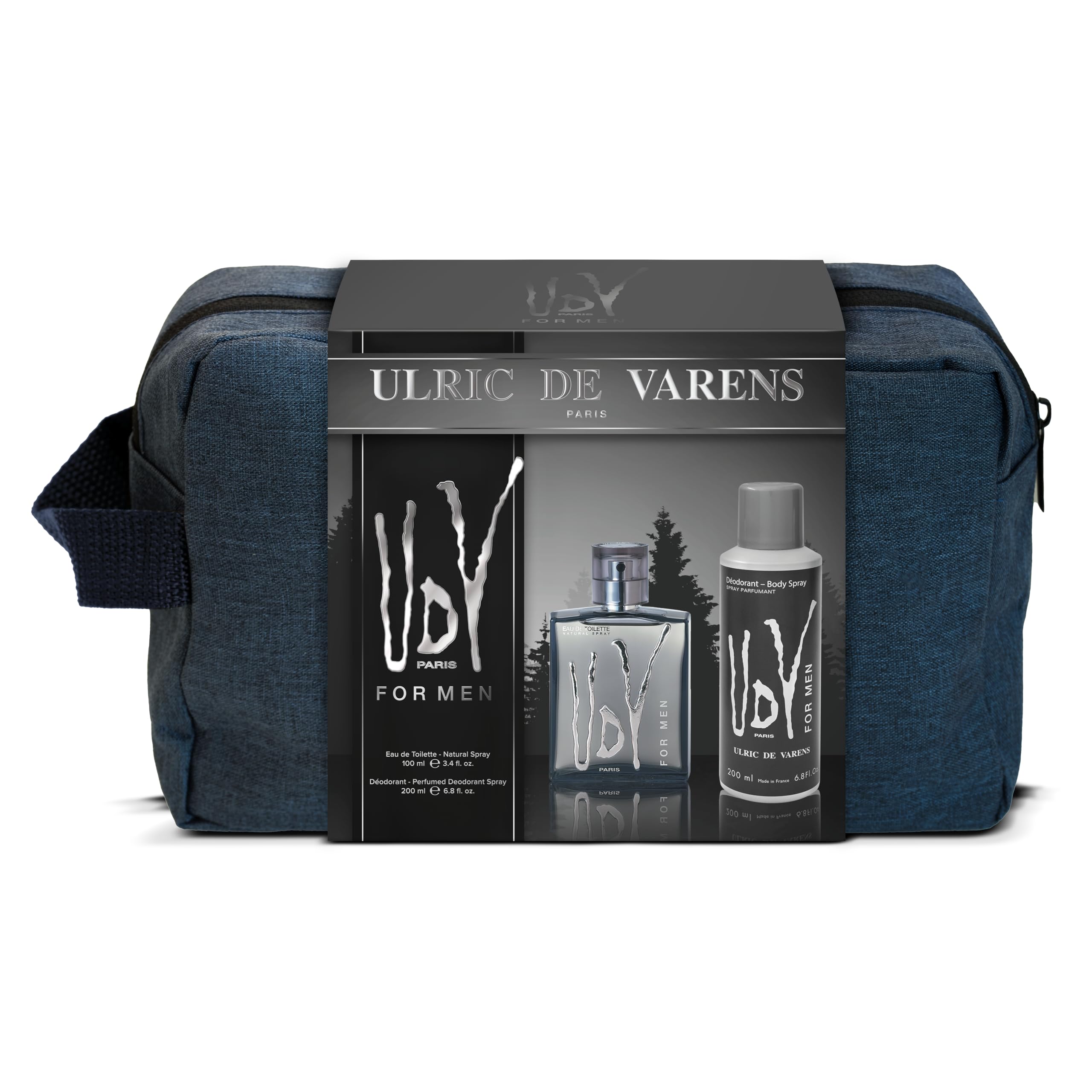 Ulric de Varens, trousse UDV For Men eau de toilette et déodorant — idée cadeau