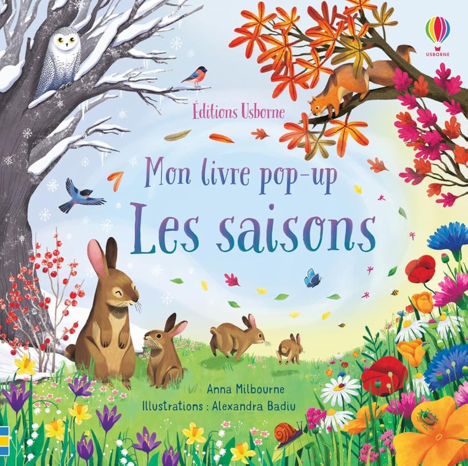 Usborne Les saisons, mon livre pop-up dès 3 ans — idée cadeau