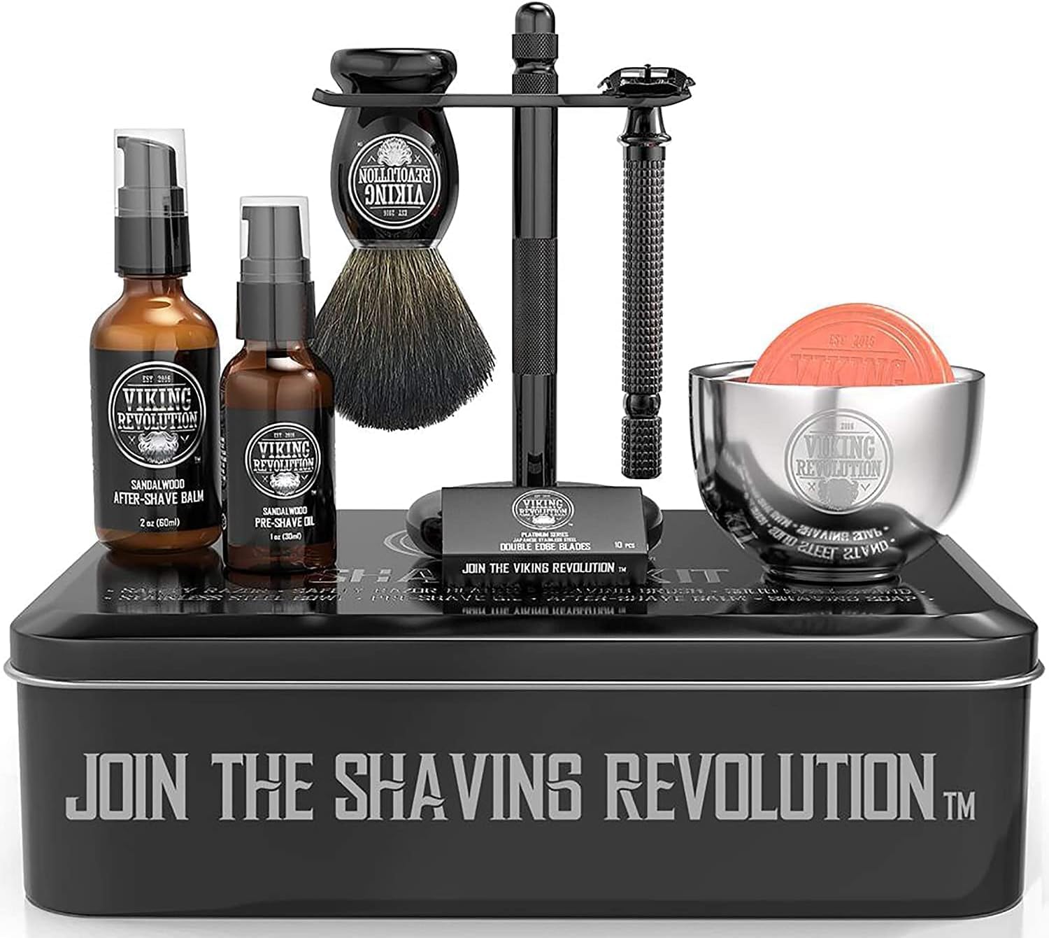 Le kit de rasage Viking Revolution pour homme — cadeau drôle et insolite